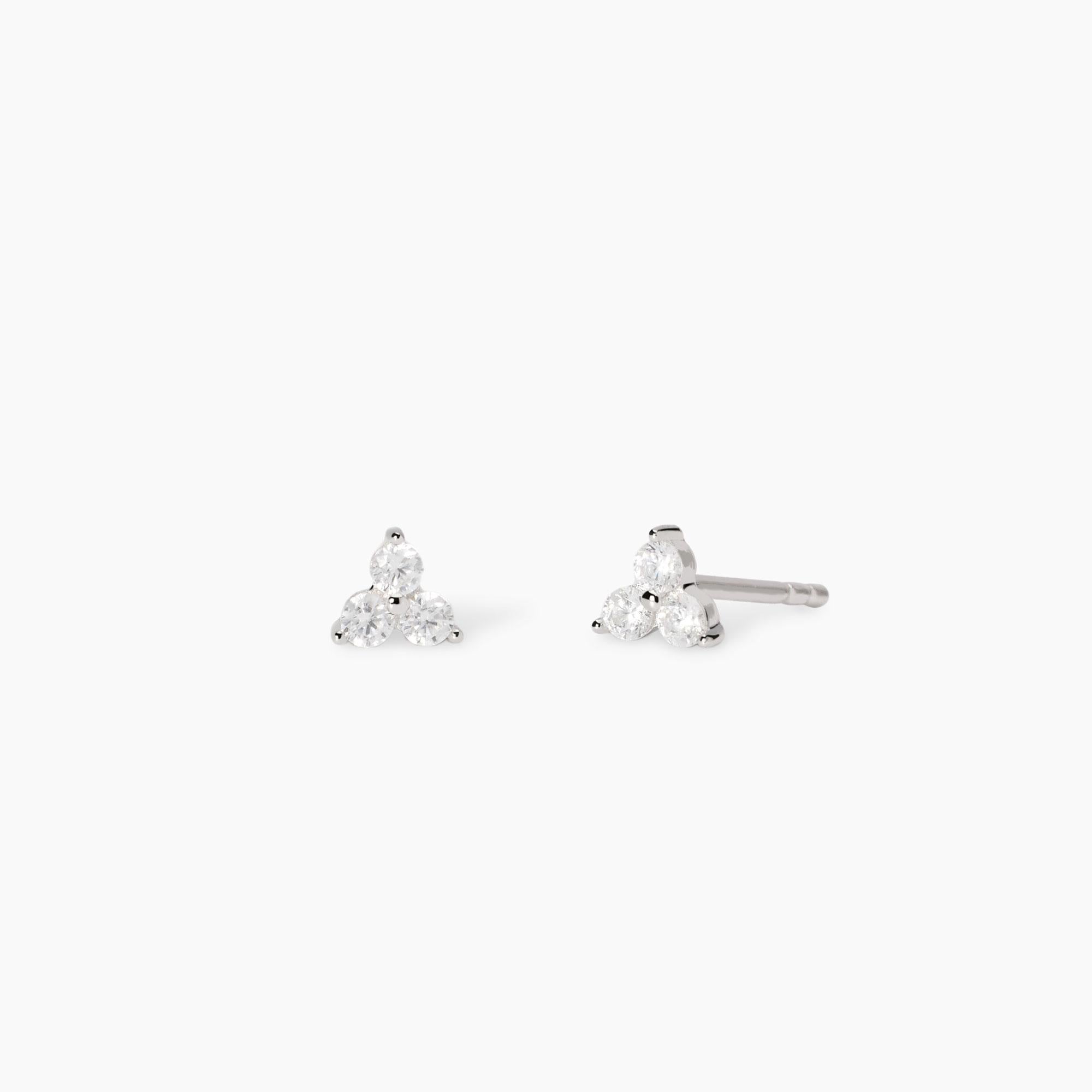 Mabina Donna - Orecchini a lobo con zirconi Little Joy - 563879