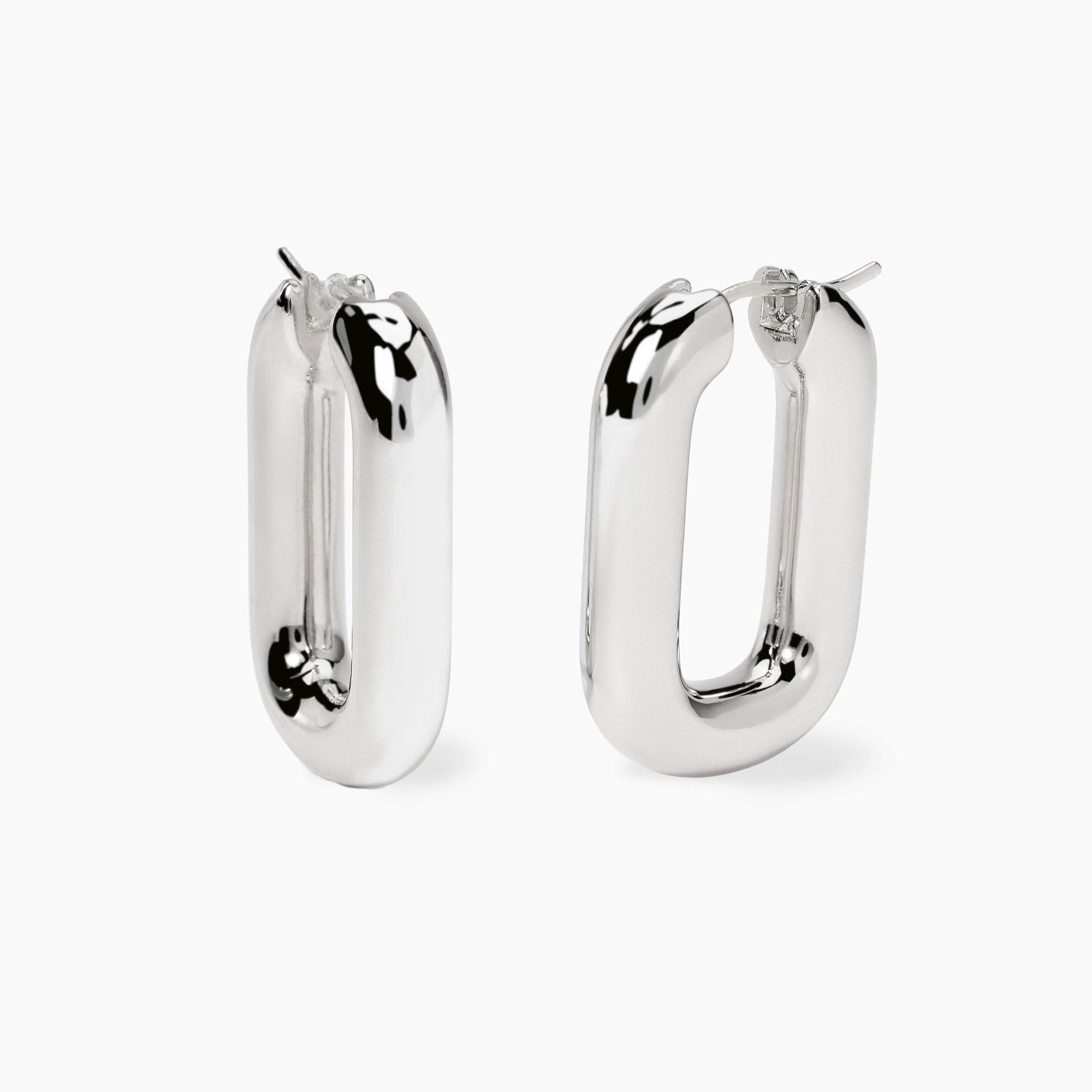 Mabina Donna Orecchini chunky in argento, A MODO MIO - 563914