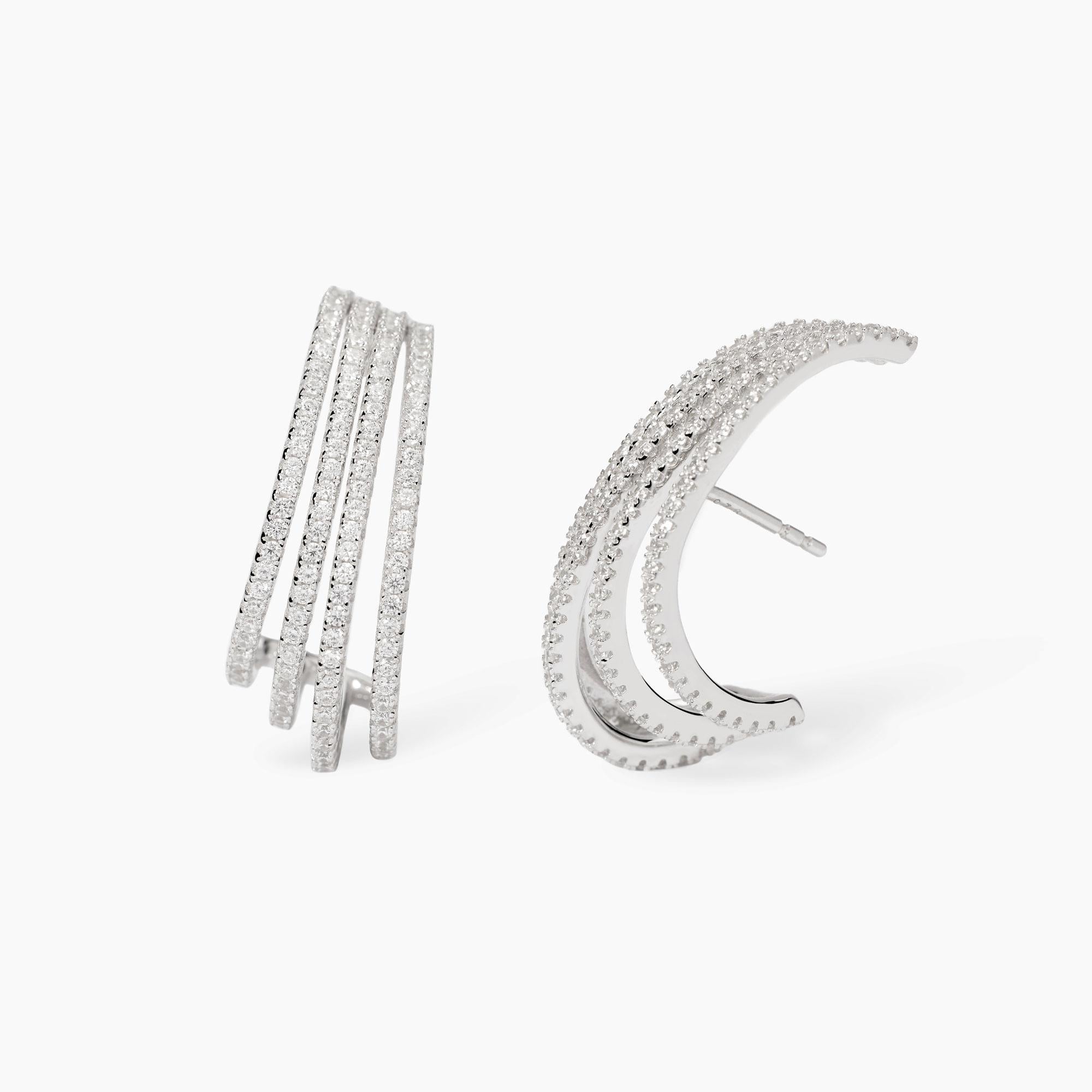 Mabina Donna Orecchini in argento e zirconi, COLPO DI FULMINE - 563937