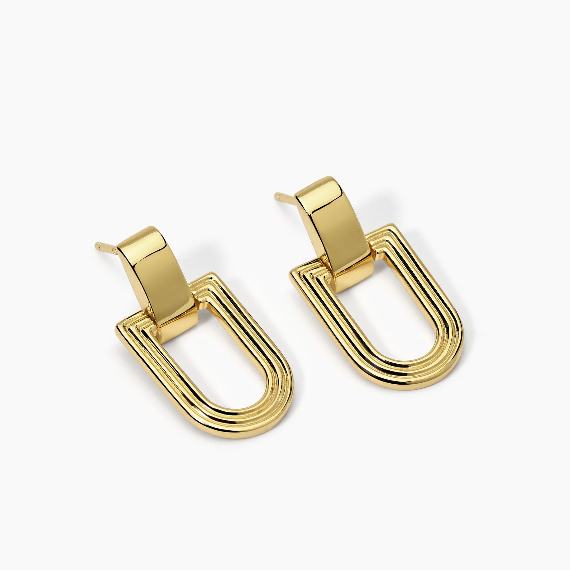 Mabina Donna Orecchini in argento dorato ROMA - 563944