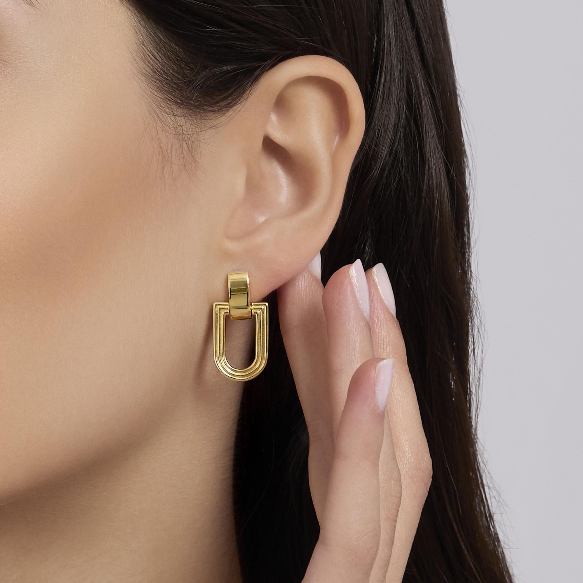 Mabina Donna Orecchini in argento dorato ROMA - 563944