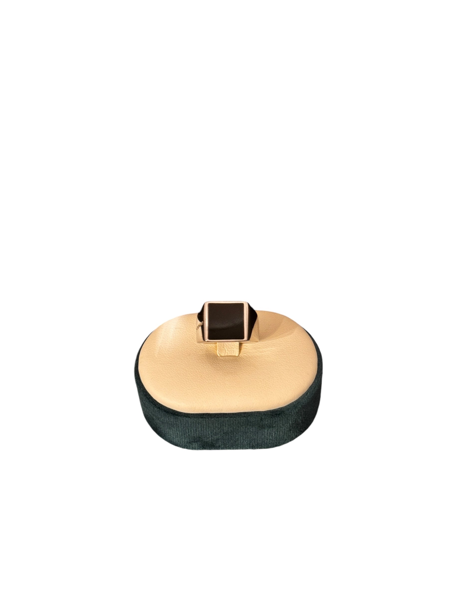 Pianegonda Unisex Silver Ring with Black Onyx - AA010507