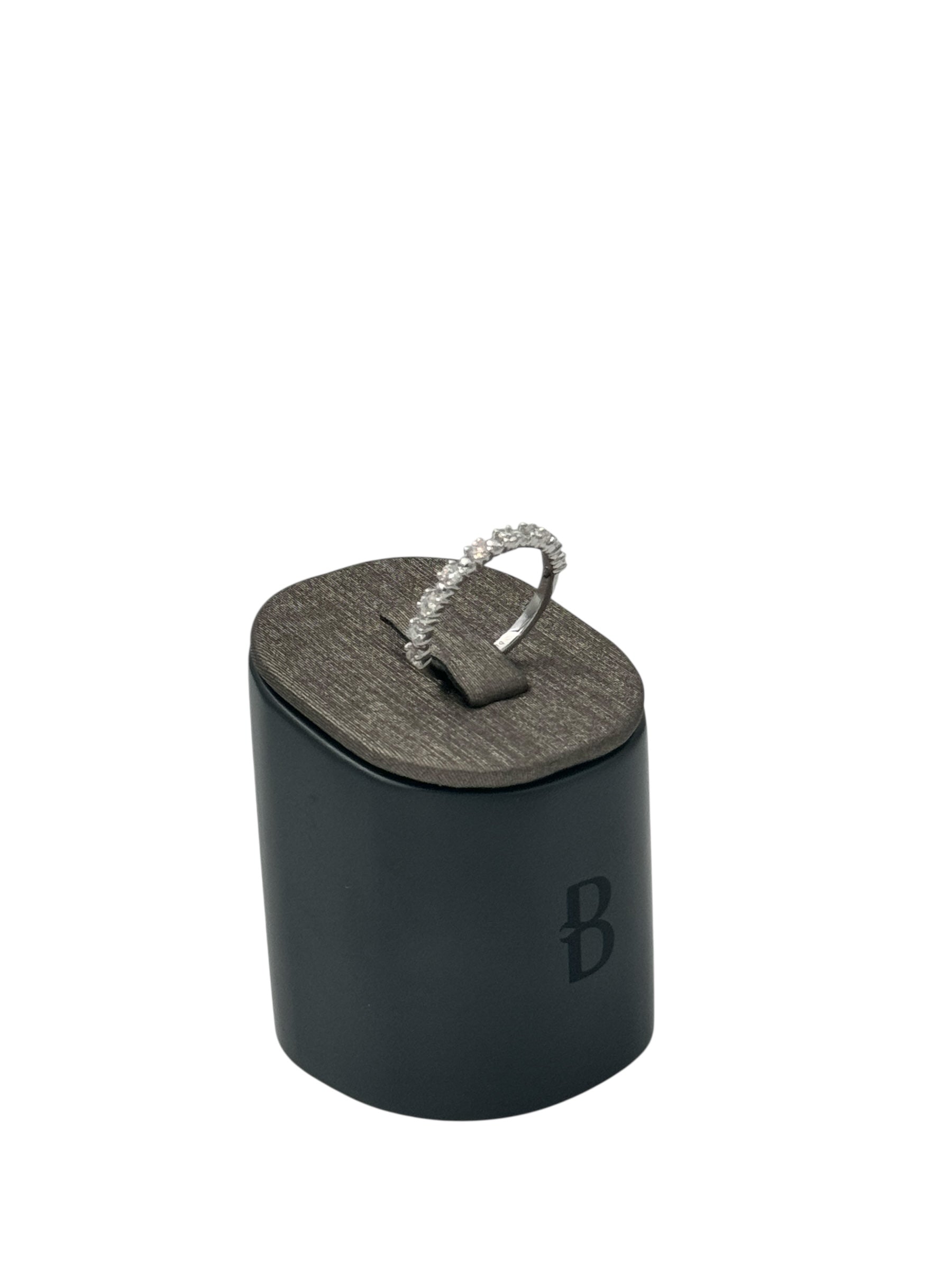 Anello Veretta Buonocore in oro bianco 18kt e diamanti, 0.44ct - 1714A01DW
