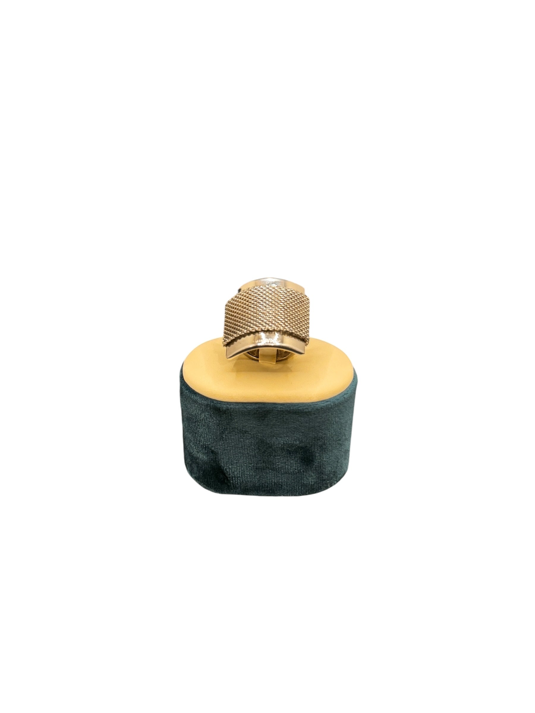 Pianegonda women's silver ring with hammered effect on the head - AA010089
