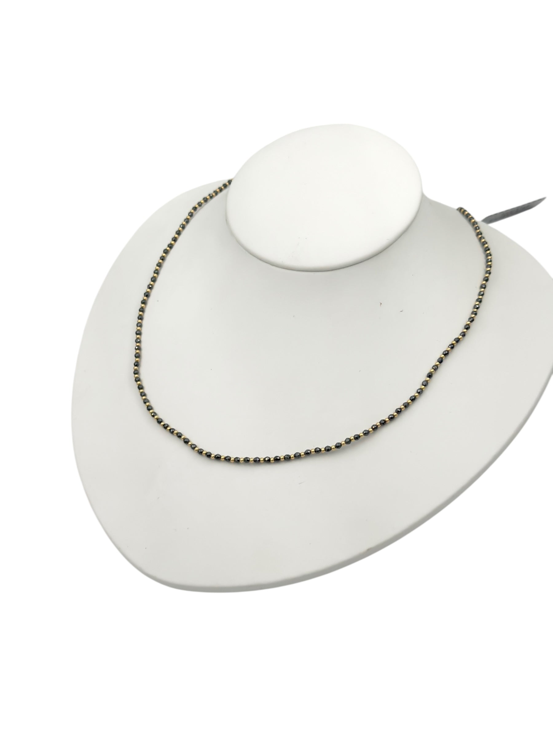 Collana Spadarella, da uomo, in argento e pietre color oro - SPGR192