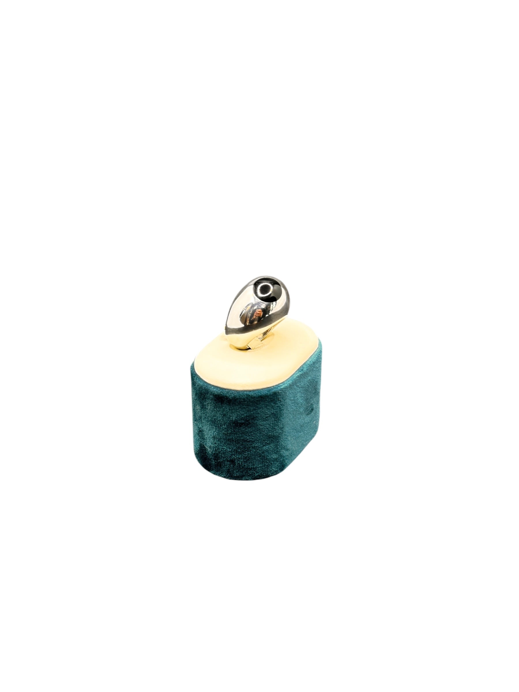 Pianegonda Damen-Bandring aus Silber mit schwarzem Onyx – AA010511