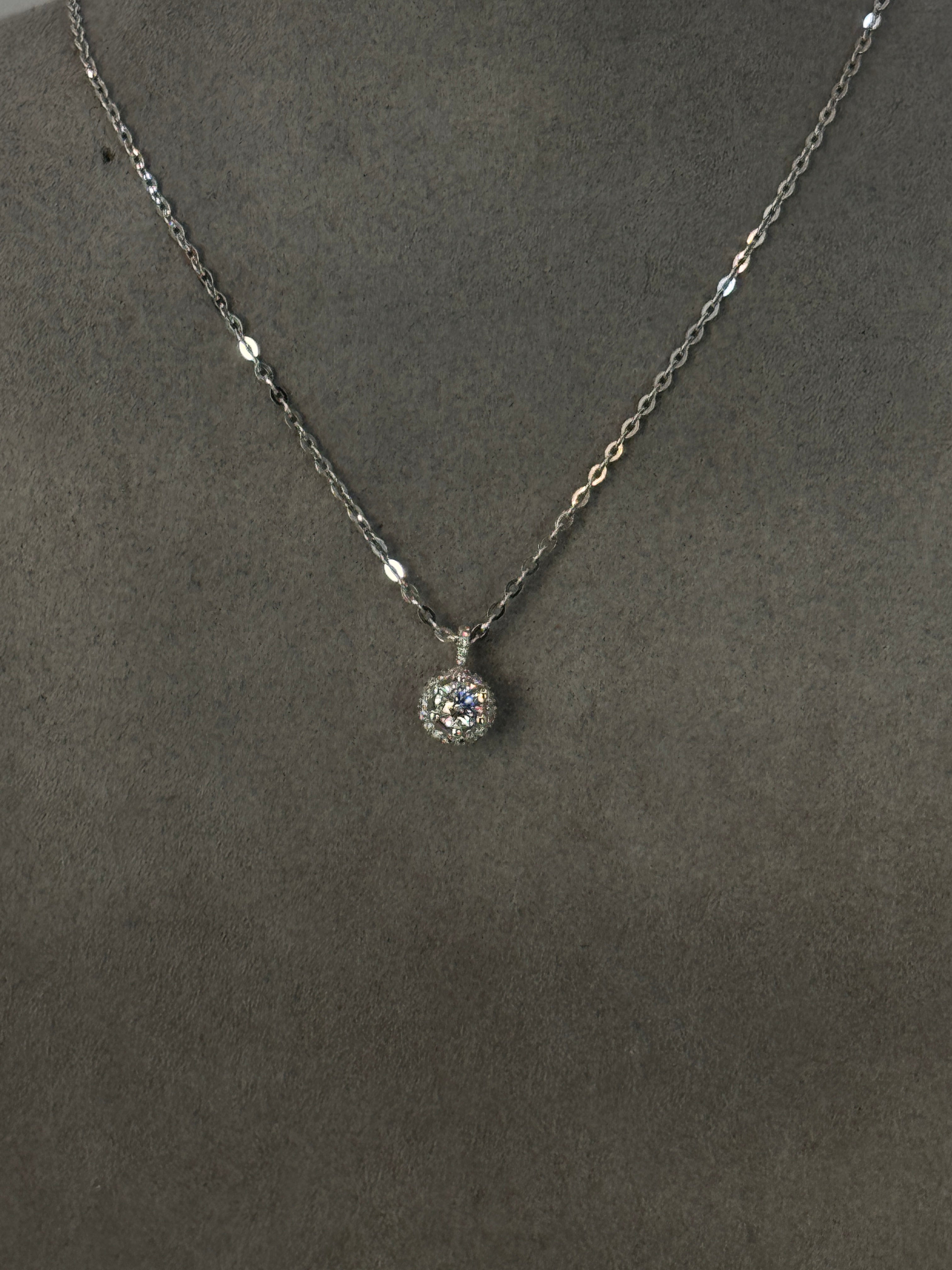 Damiani-Halsband aus Weißgold und Diamanten – 81047762