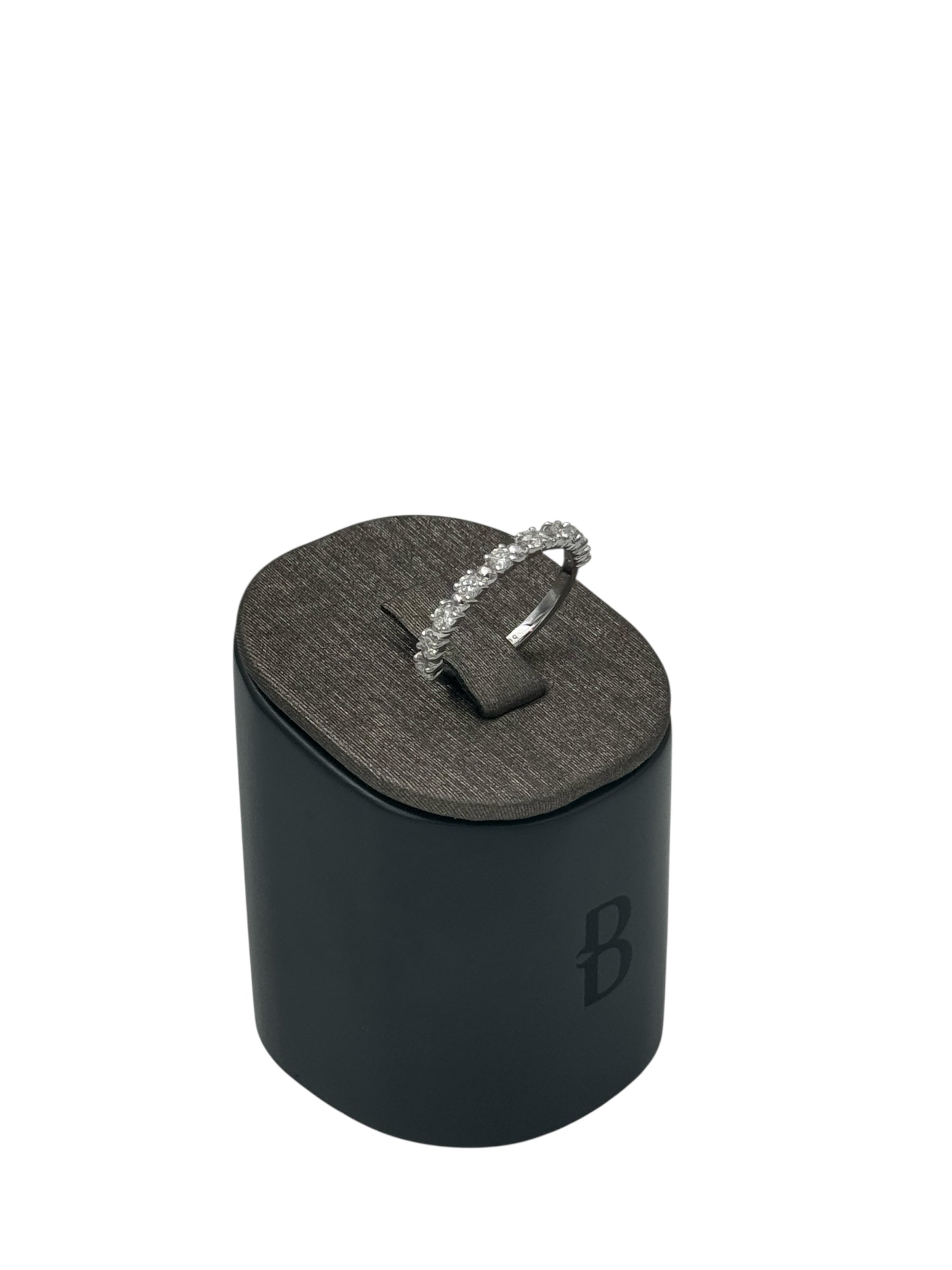 Anello Veretta Buonocore in oro bianco 18kt e diamanti, 0.44ct - 1714A01DW