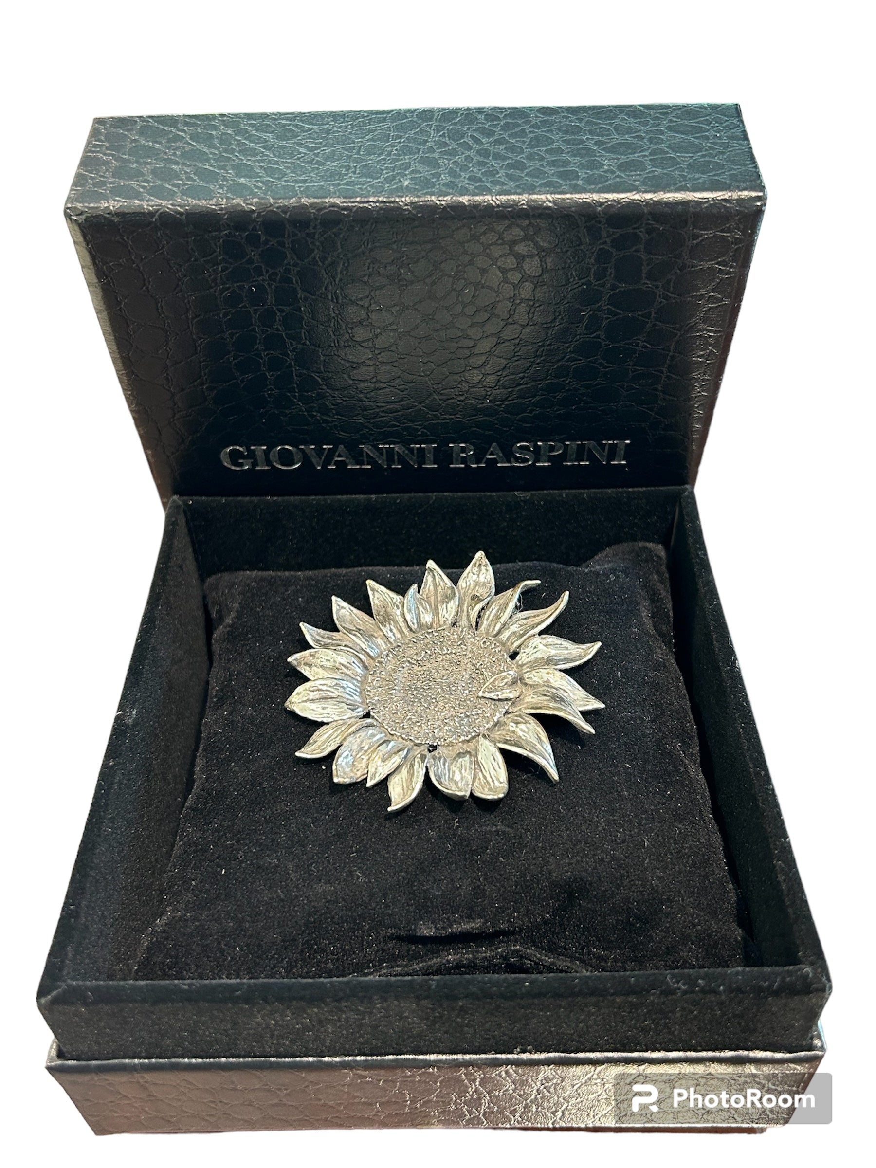 Mittlere silberne Sonnenblume - 1595