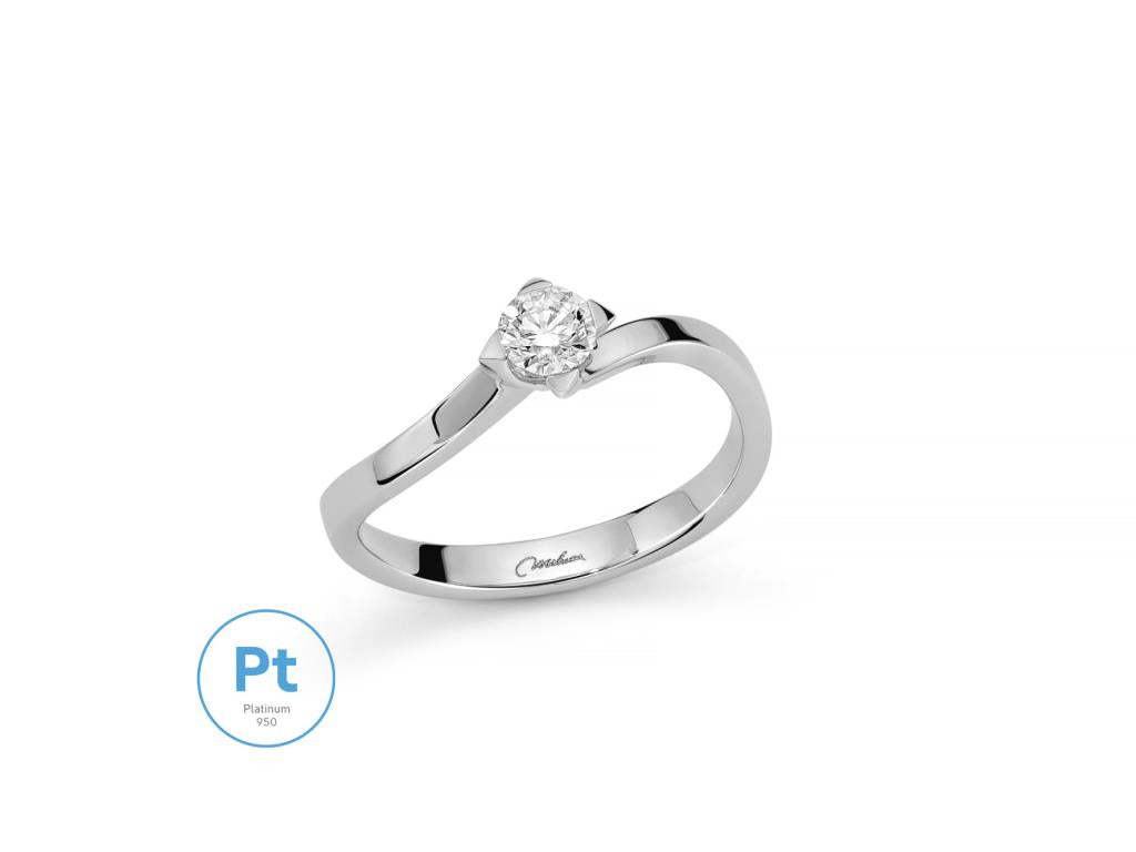 Unendliche Liebe - Platin Valentinstag Solitaire - LI812-030P