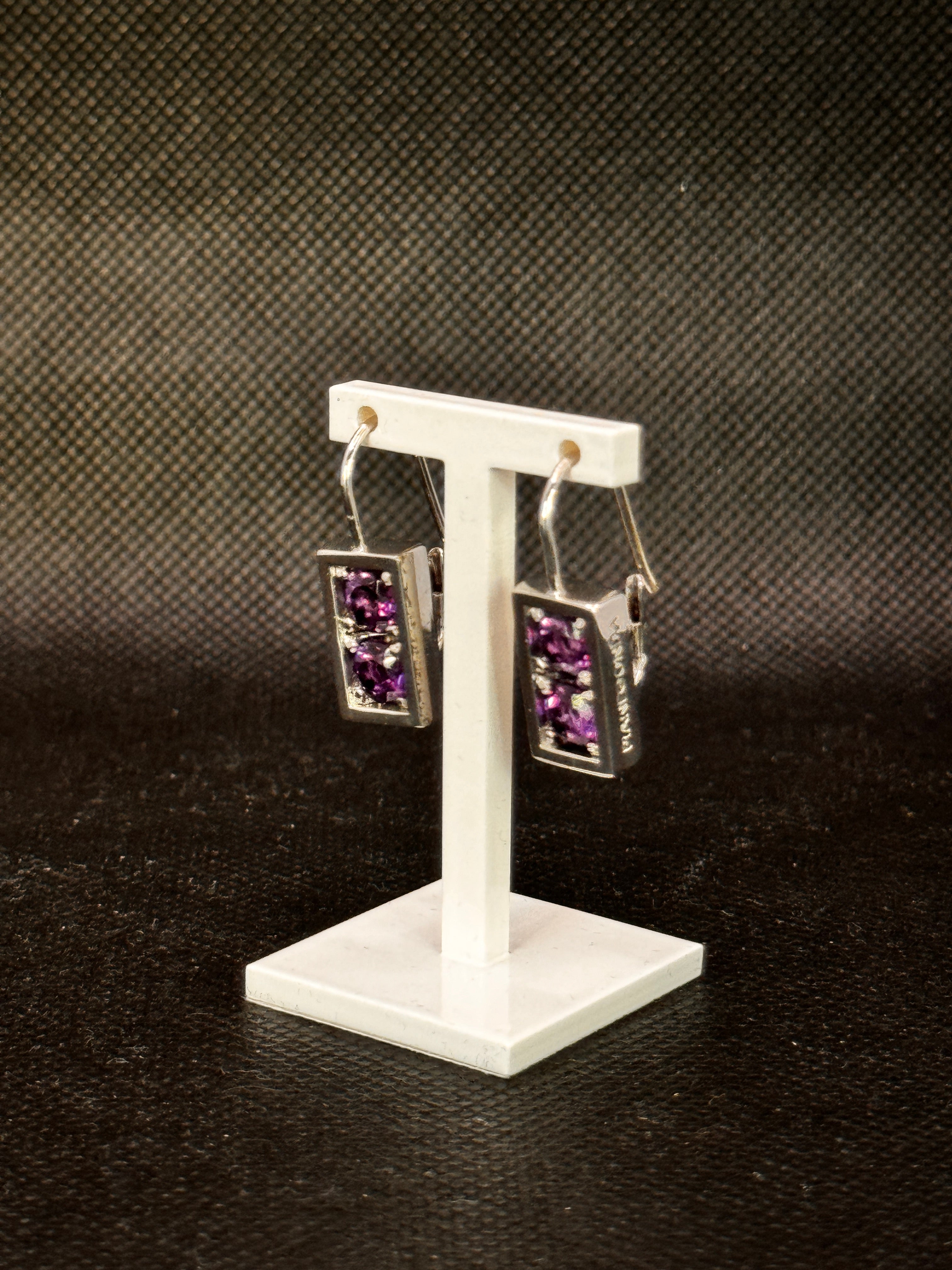 Pianegonda Silberohrringe mit Amethyst - OA010349