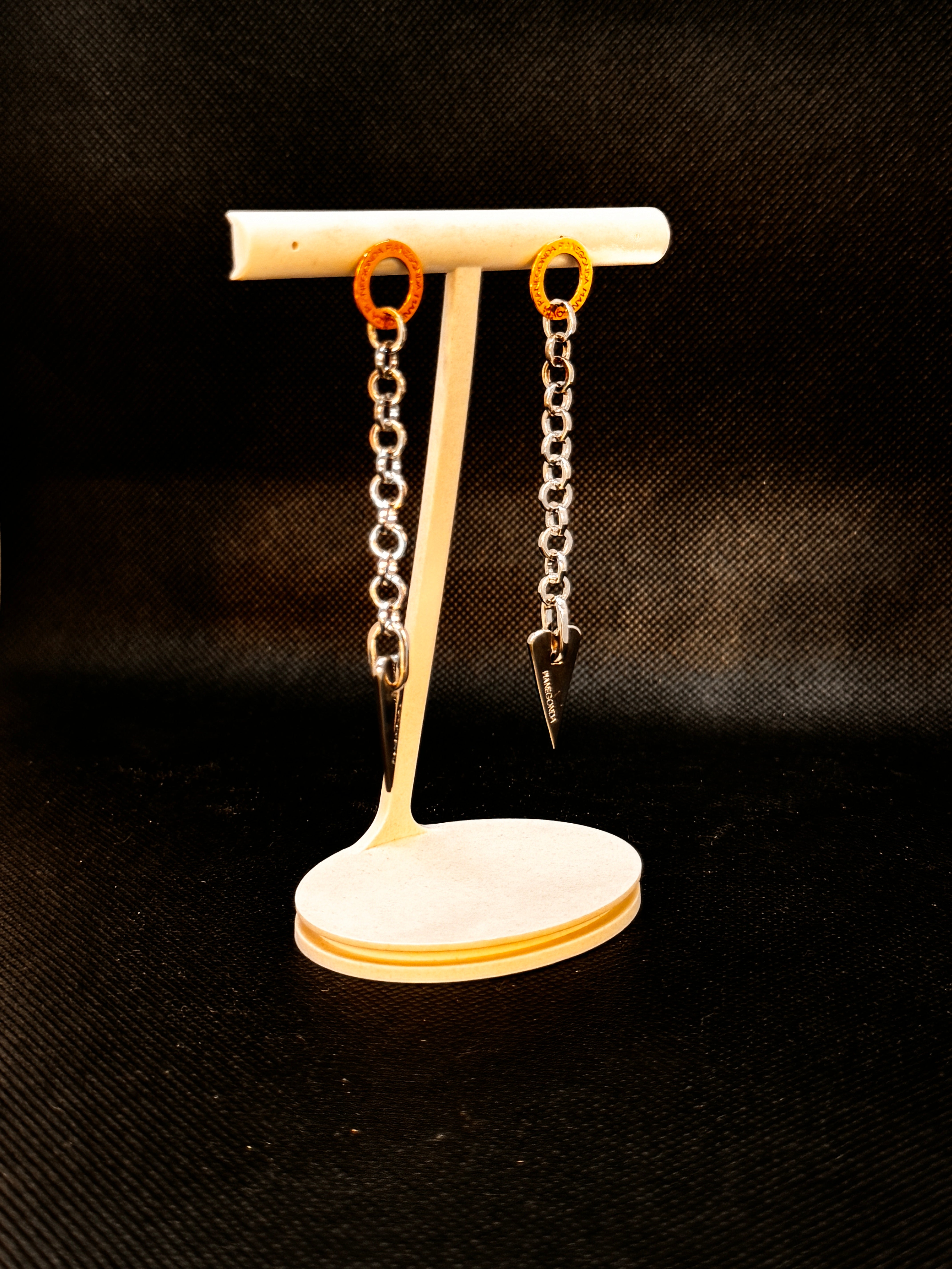 Pianegonda Silber-Ohrhänger, Gold Charm Kollektion – OA050404