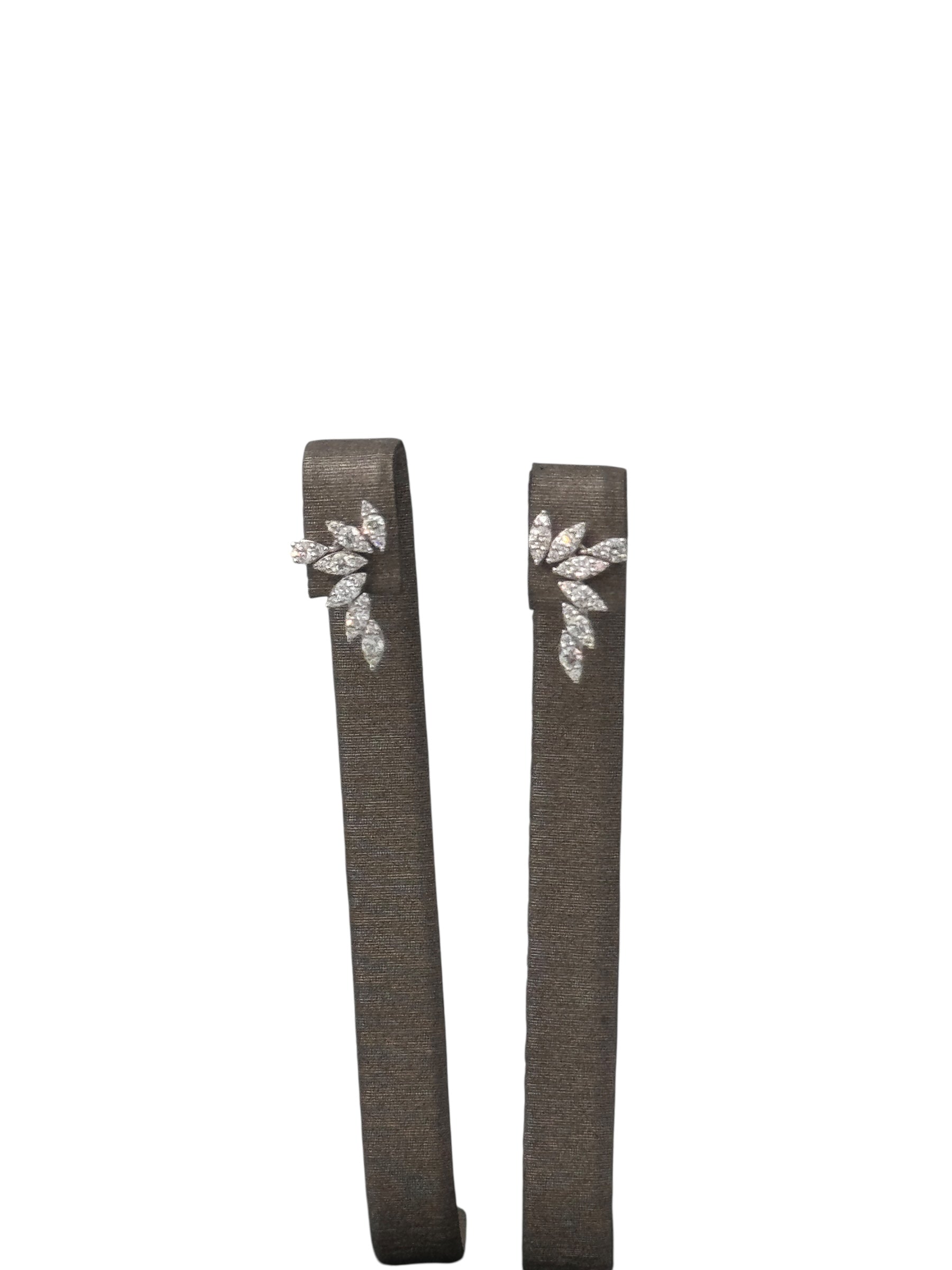 Orecchini Buonocore in oro bianco 18kt e diamanti, 0.49ct - 1714A01DW-2