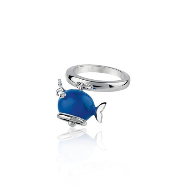 Anello collezione Et Voilà argento, Balena - 39014