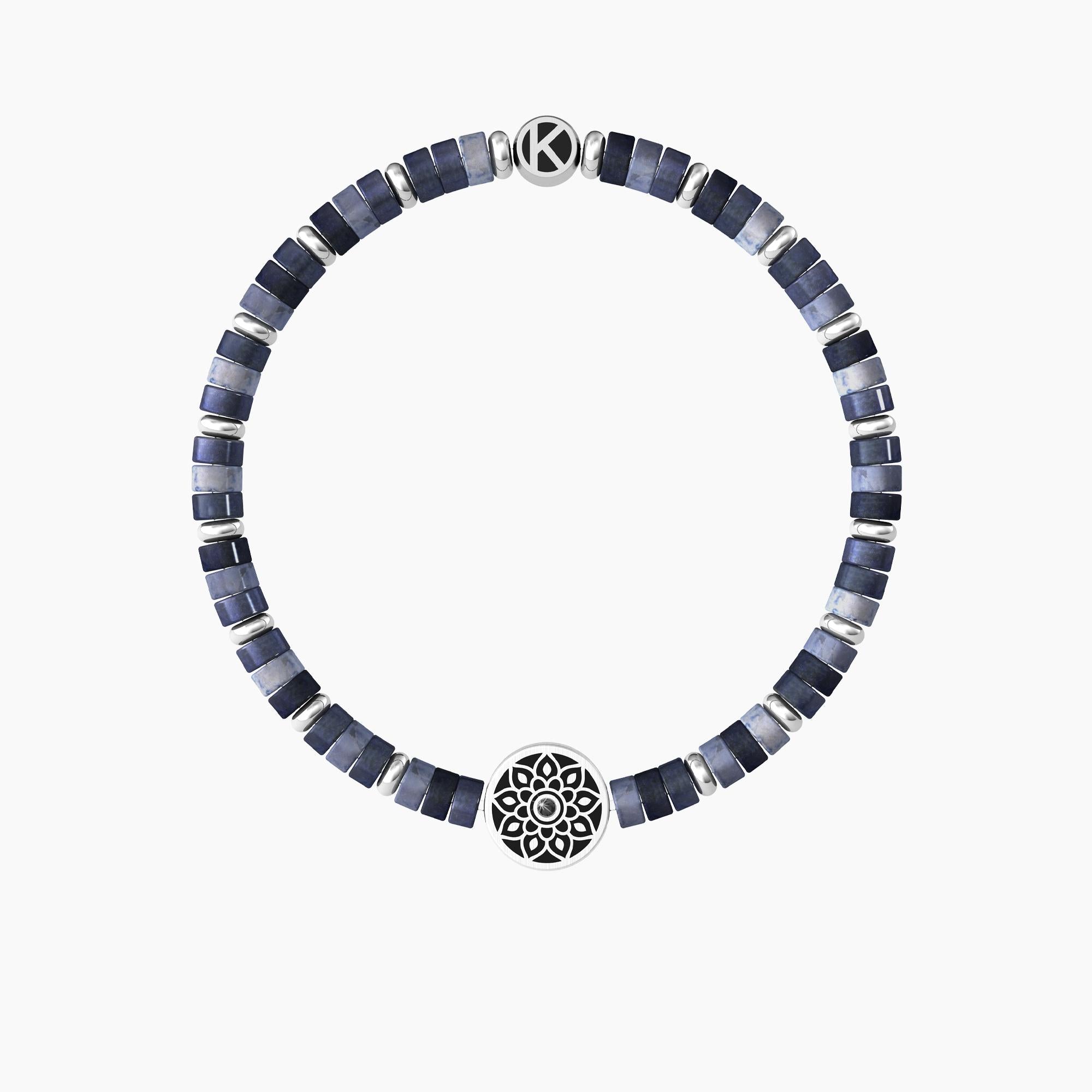 Herrenarmband mit Mandala | Positiver Geist - 732052