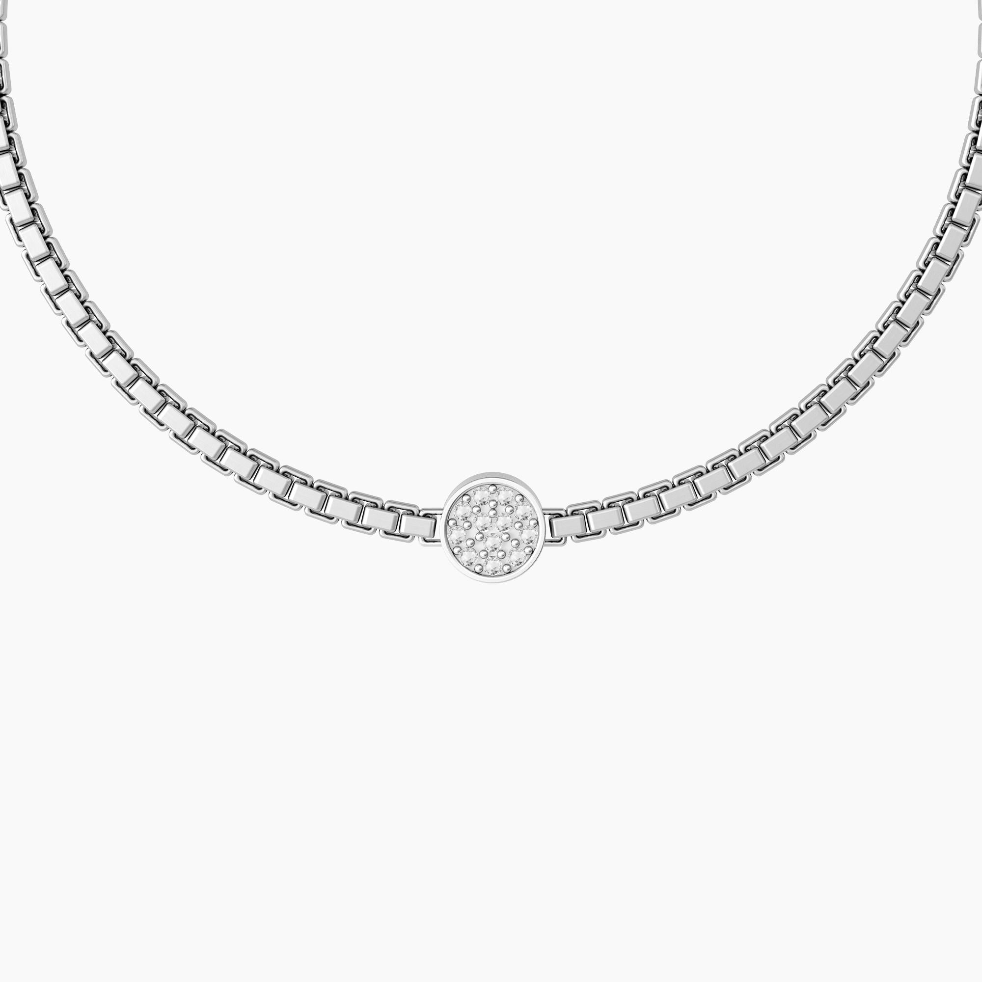Kidult Herren-Ketten- und Kristallarmband, UNIQUE – 732253
