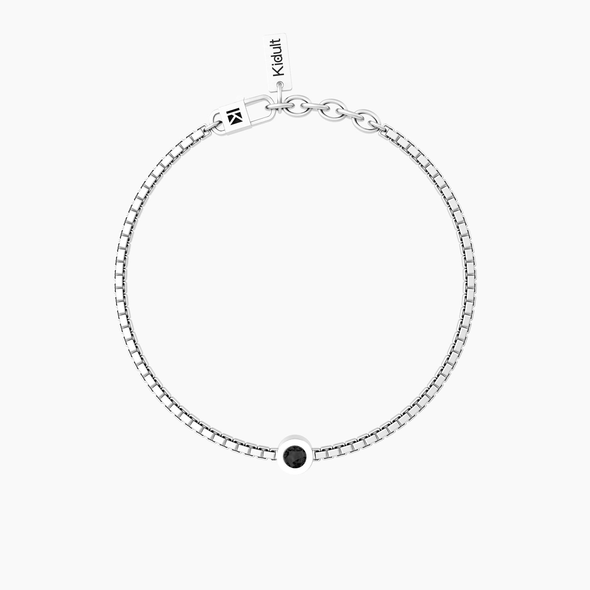 Kidult Herren-Ketten- und Kristallarmband, UNIQUE – 732253