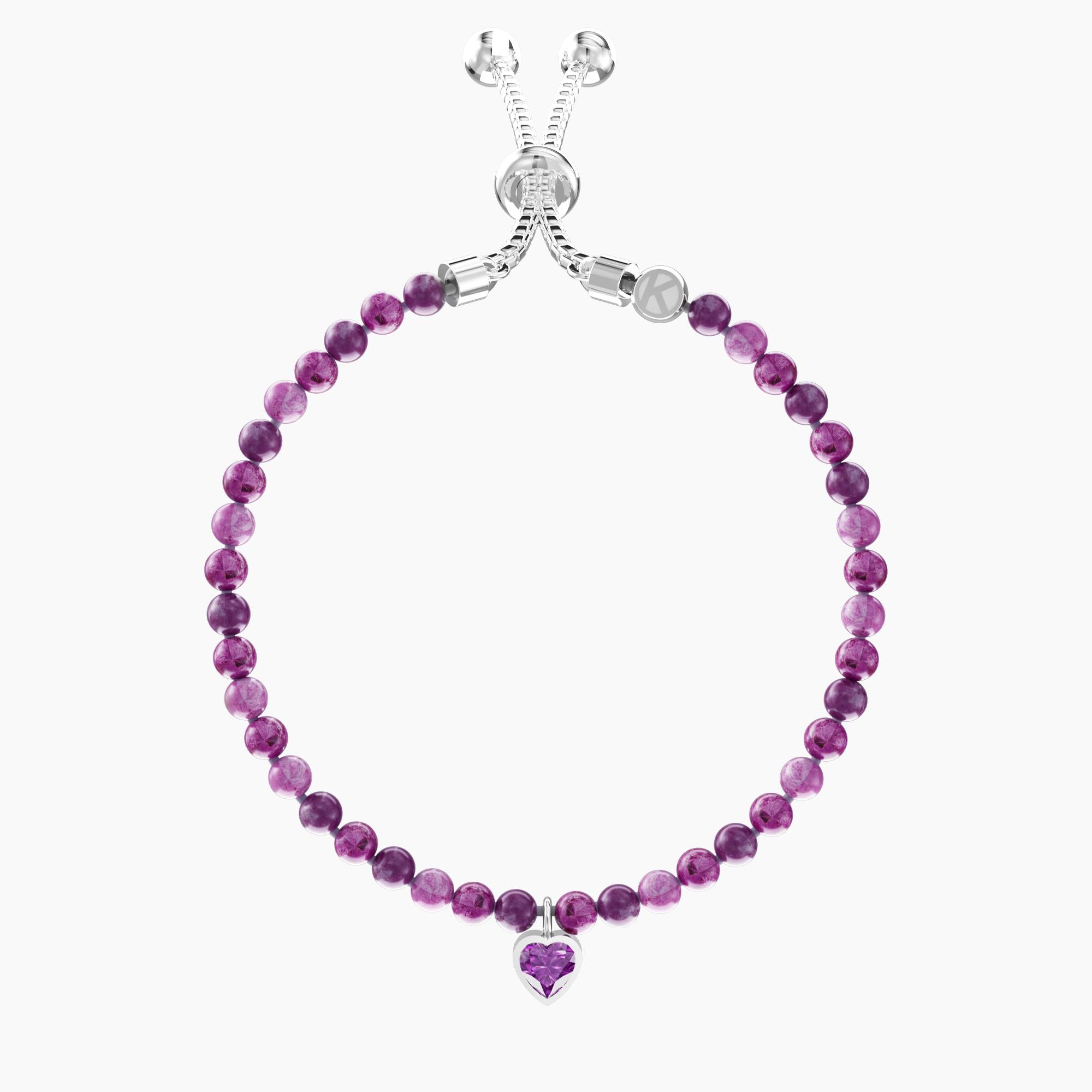 Bracelet réglable avec jaspe violet
ÉNERGIE | RÊVES - 732287
