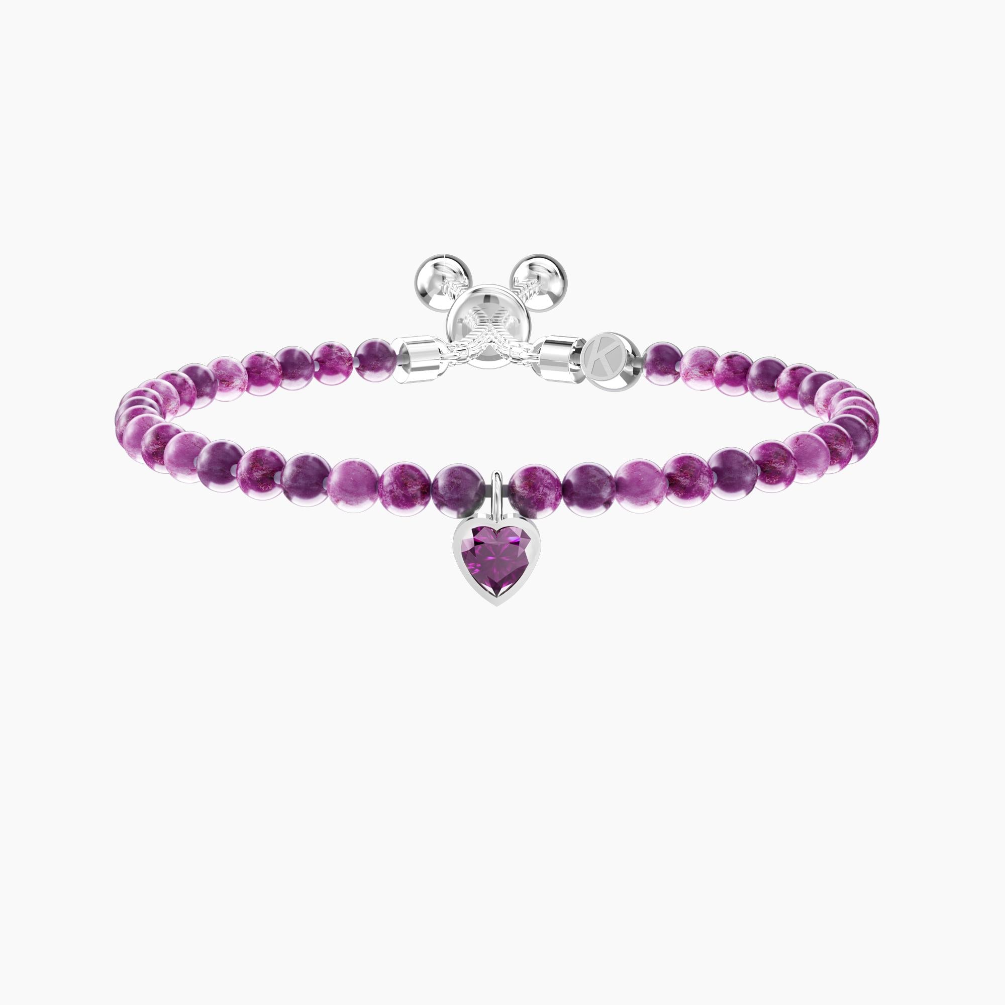 Bracelet réglable avec jaspe violet
ÉNERGIE | RÊVES - 732287