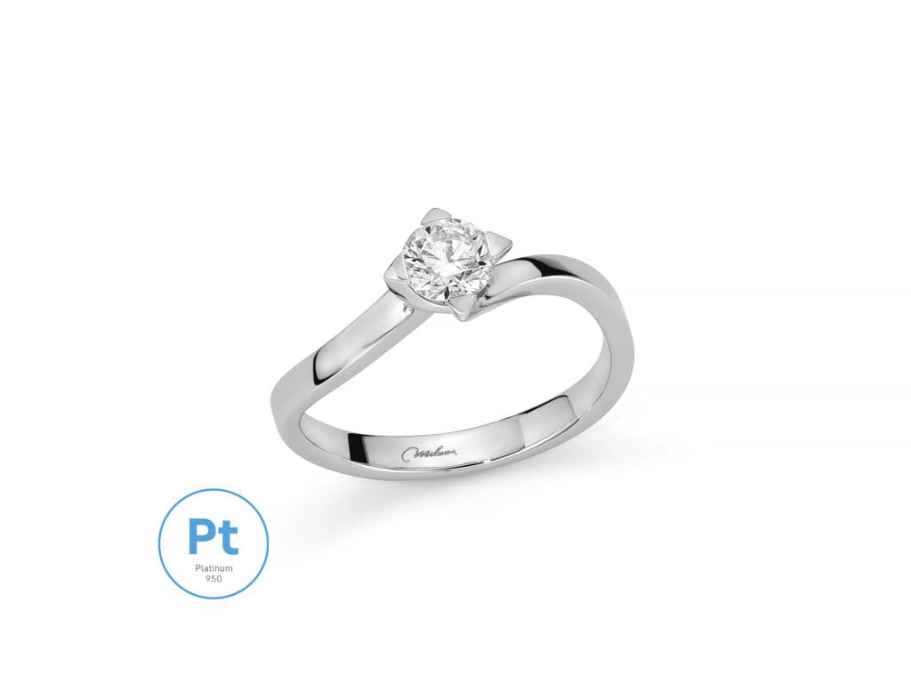 Unendliche Liebe - Platin Valentinstag Solitaire - LI812-050CP