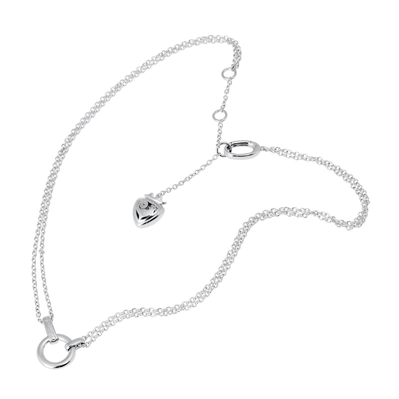 18 Karat Weißgold-Halskette – 32496