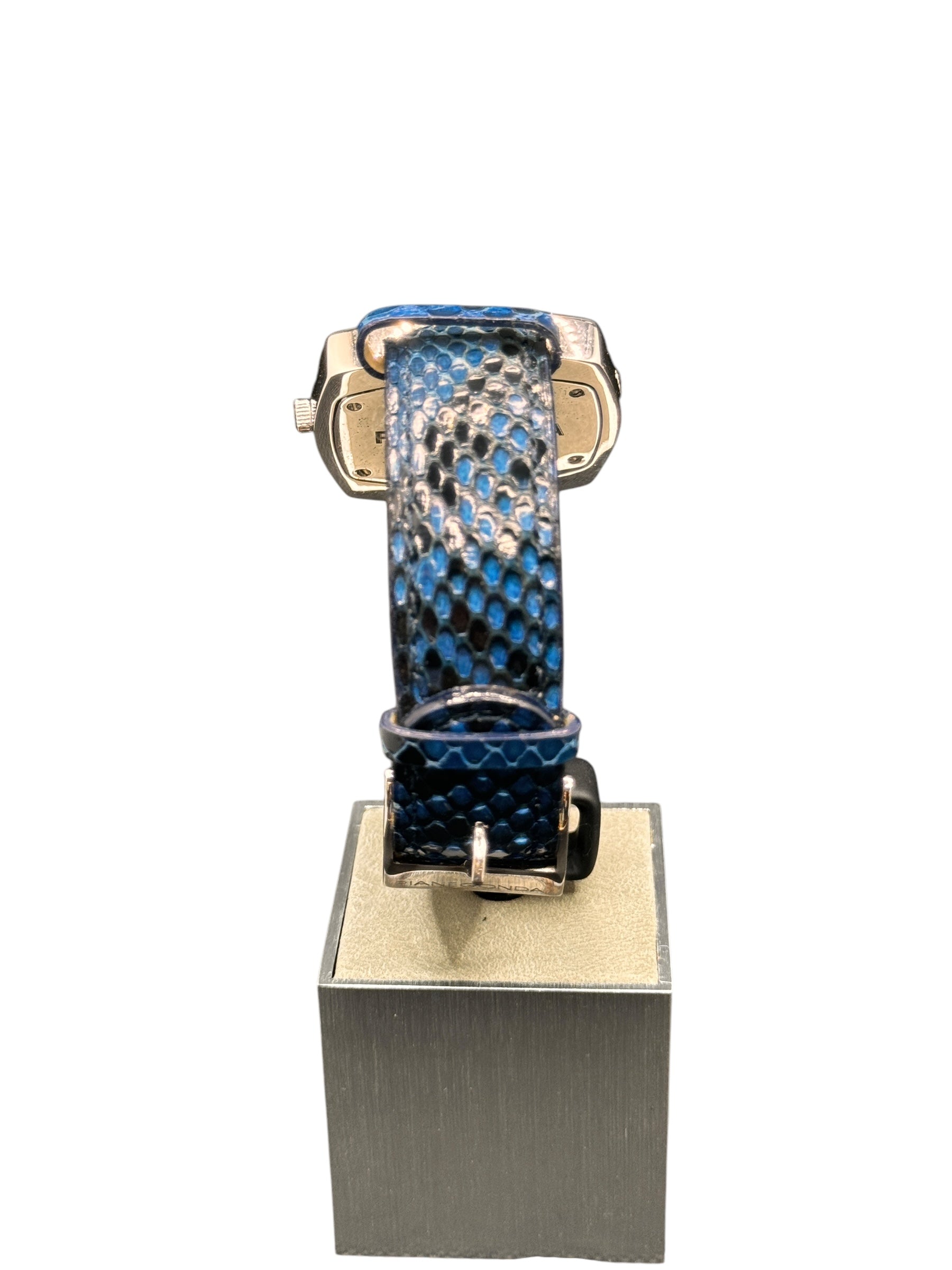 Pianegonda Unisex-Automatikuhr, 40 mm, Vintage-Kollektion – W002-1-Blau