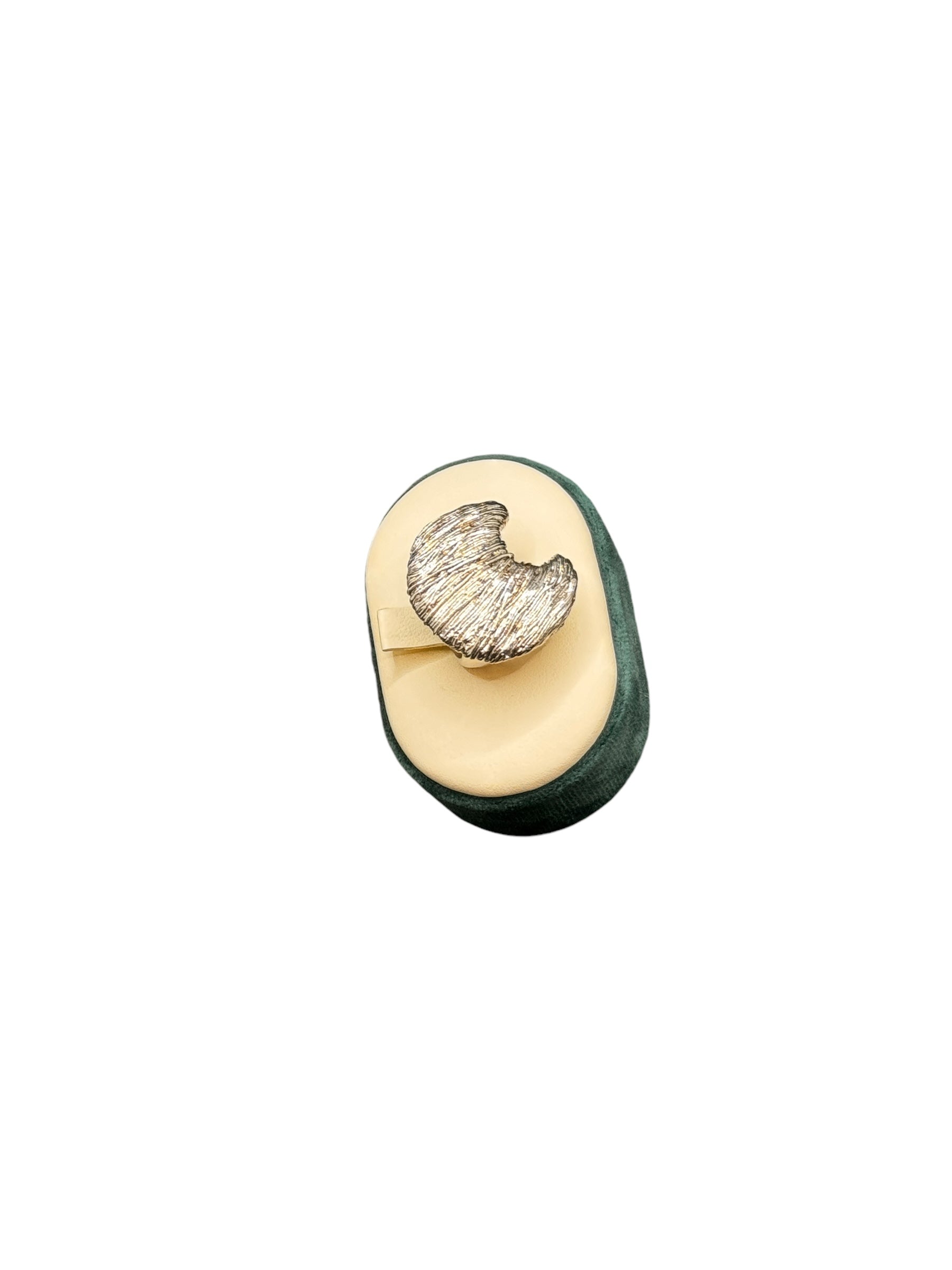 Pianegonda Women's Hammered Silver Ring - AA010119