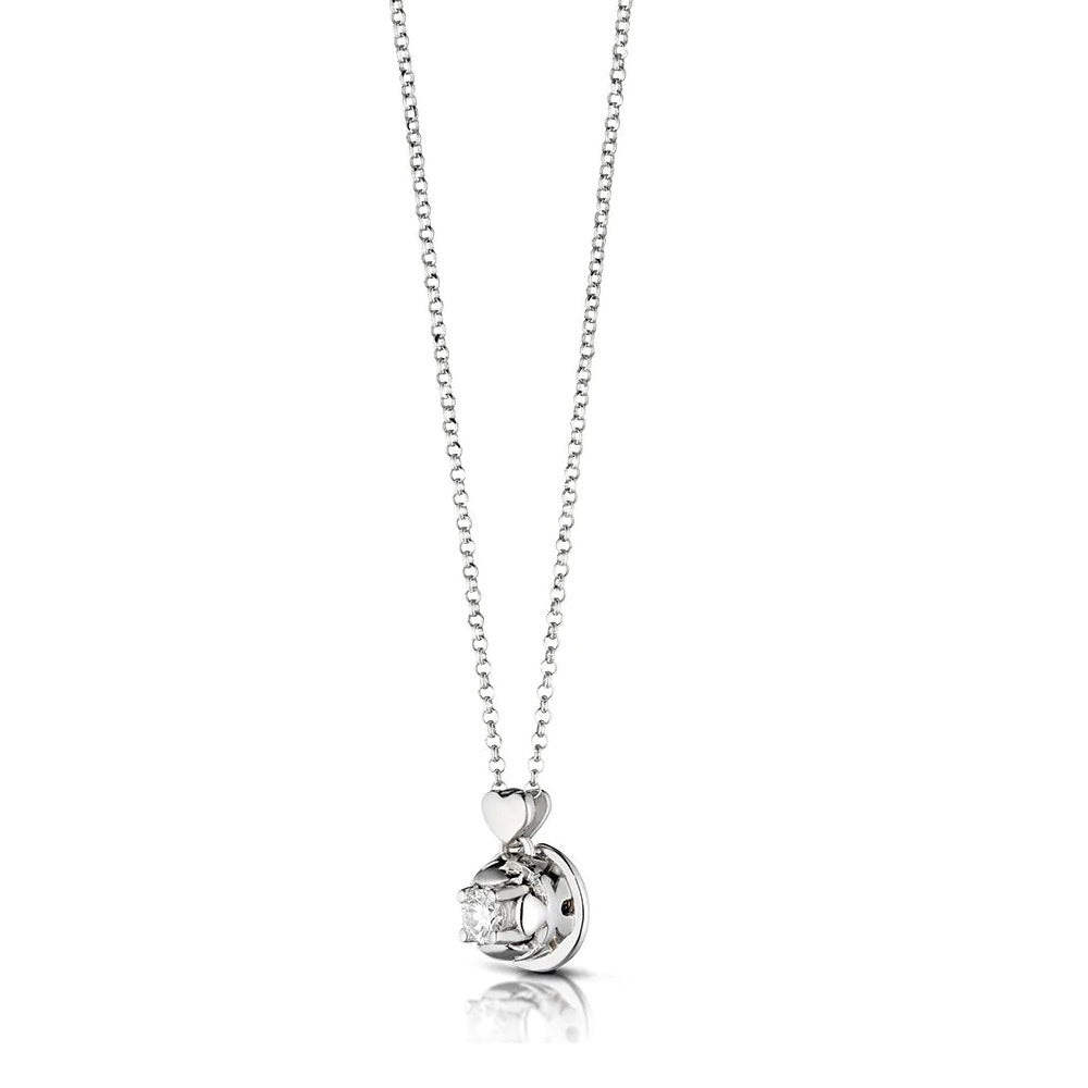 leBebè Anhänger Halskette – Gold und Diamant – LBB236