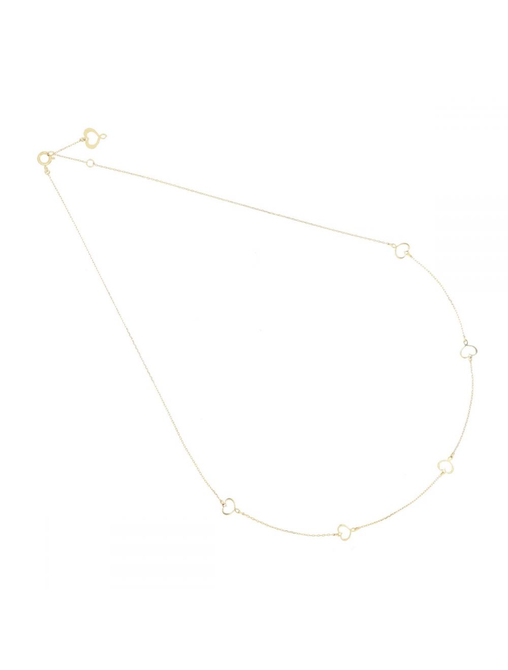 18KT MAMAN HEARTS HALSKETTE - GCSSO5MS