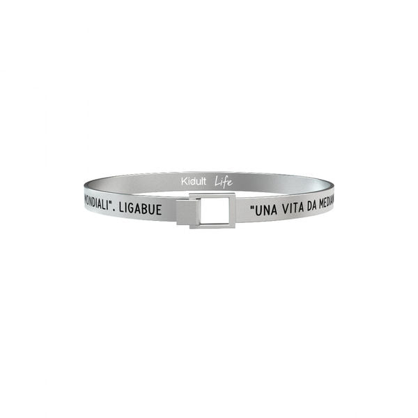 Herrenarmband aus der Free Time Kollektion - Ein Leben als Mittelfeldspieler | Ligabue - 731557