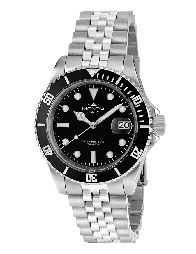 Madison 785 Solotempo Quartz, 42 mm - MI-785-SSBK-BK-GB