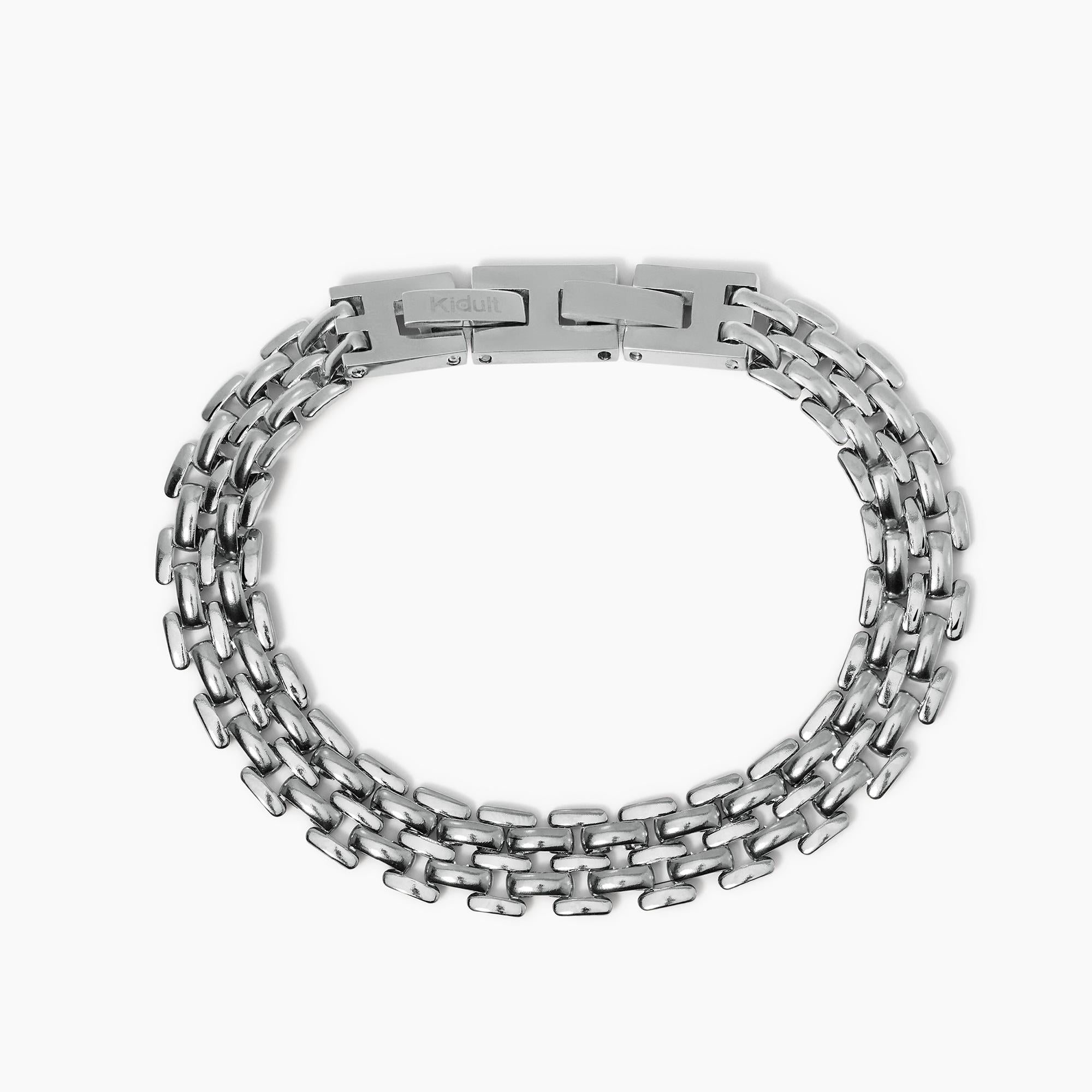 Kidult Panther-Kettenarmband aus Stahl, Stil 06 – 831042
