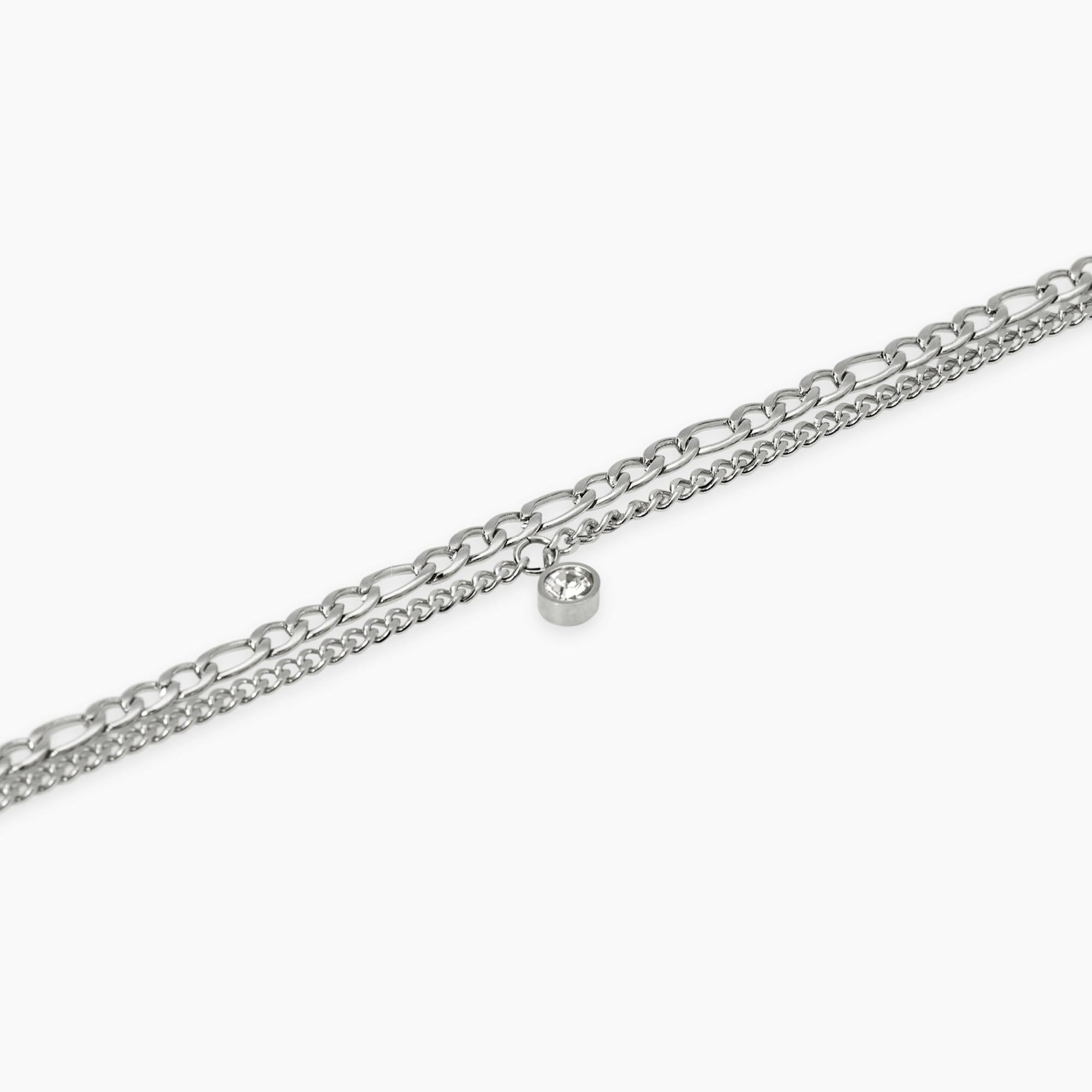 Kidult Bracciale con catene e ciondolo, Style 31 - 831067