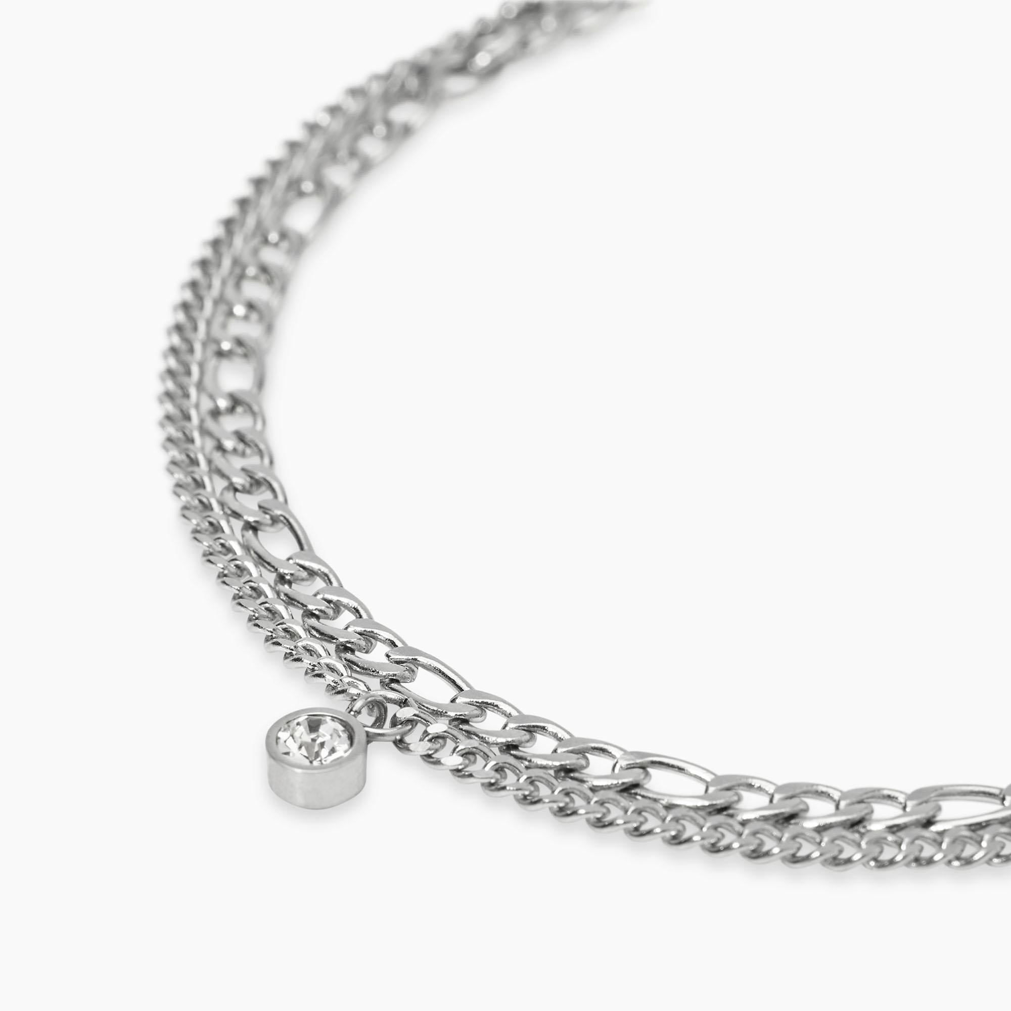 Kidult Bracciale con catene e ciondolo, Style 31 - 831067