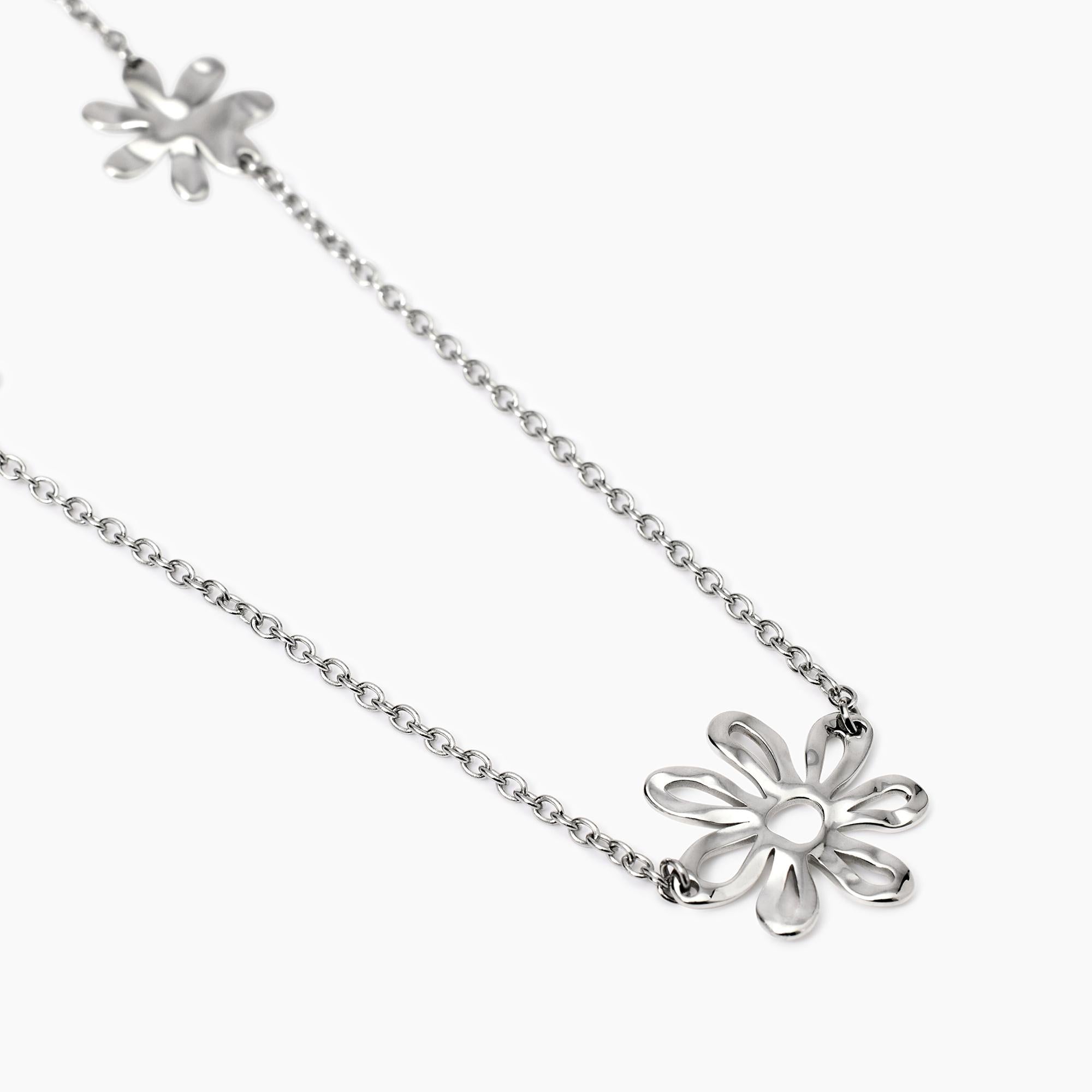 Kidult – Gehämmertes Blumenhalsband, Stil 16 – 851038