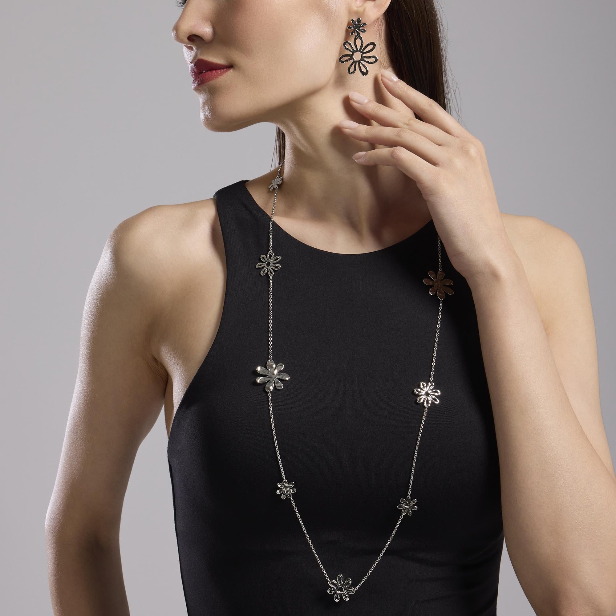Kidult – Gehämmertes Blumenhalsband, Stil 16 – 851038