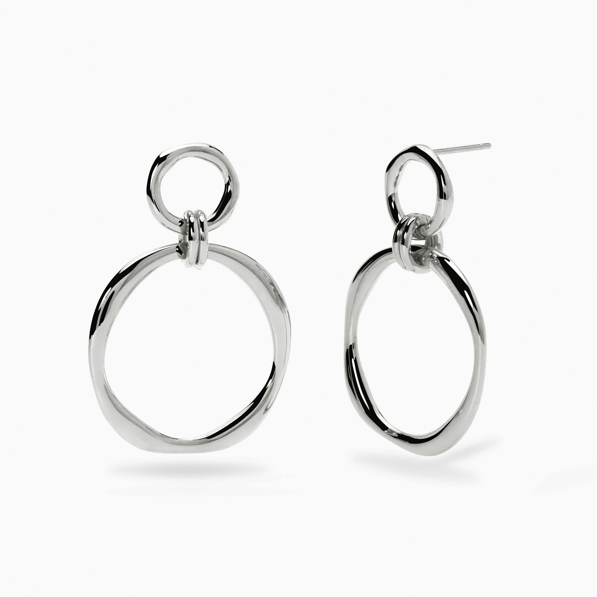 Kidult Orecchini con pendenti circolari, Style 24 - 861091