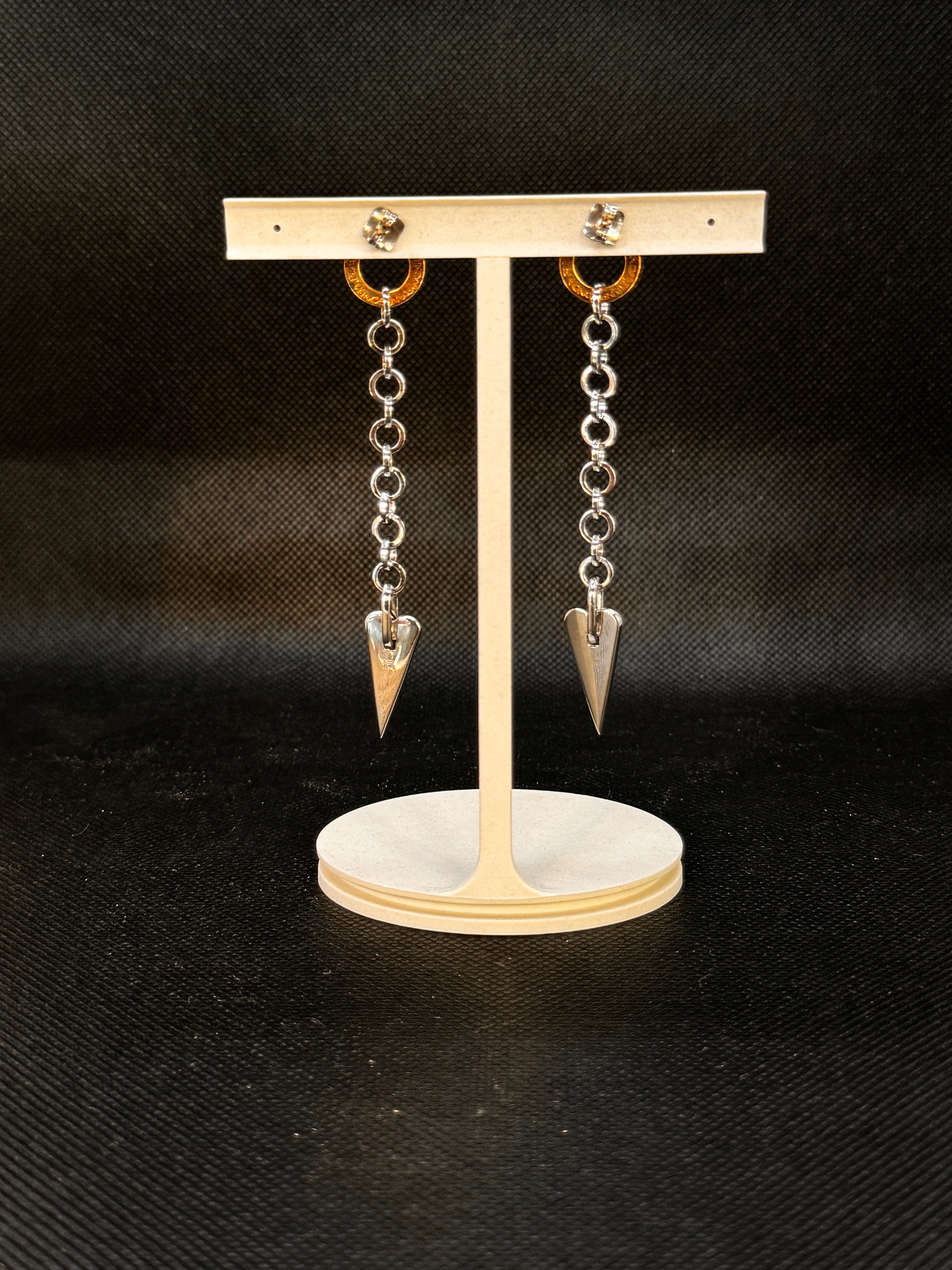 Pianegonda Silber-Ohrhänger, Gold Charm Kollektion – OA050404