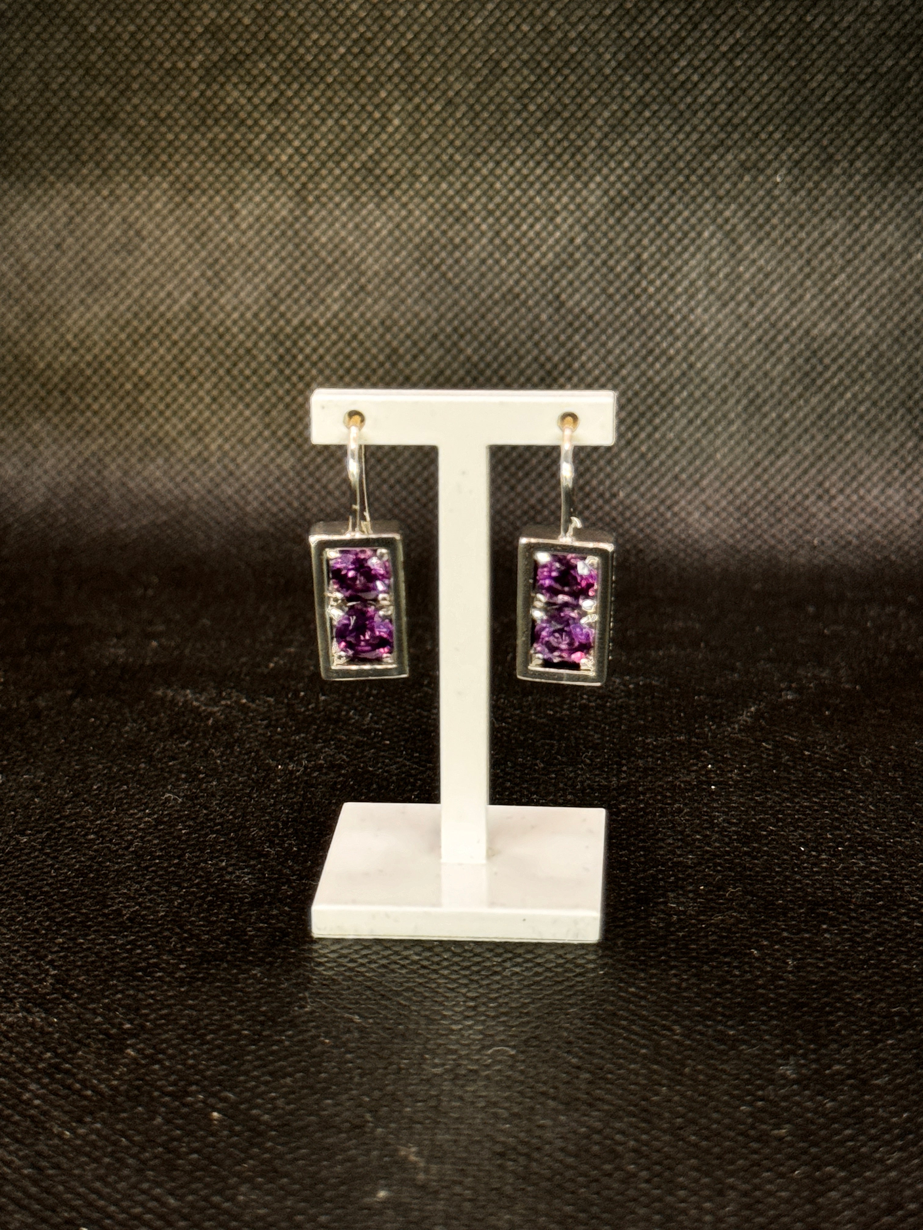 Pianegonda Silberohrringe mit Amethyst - OA010349