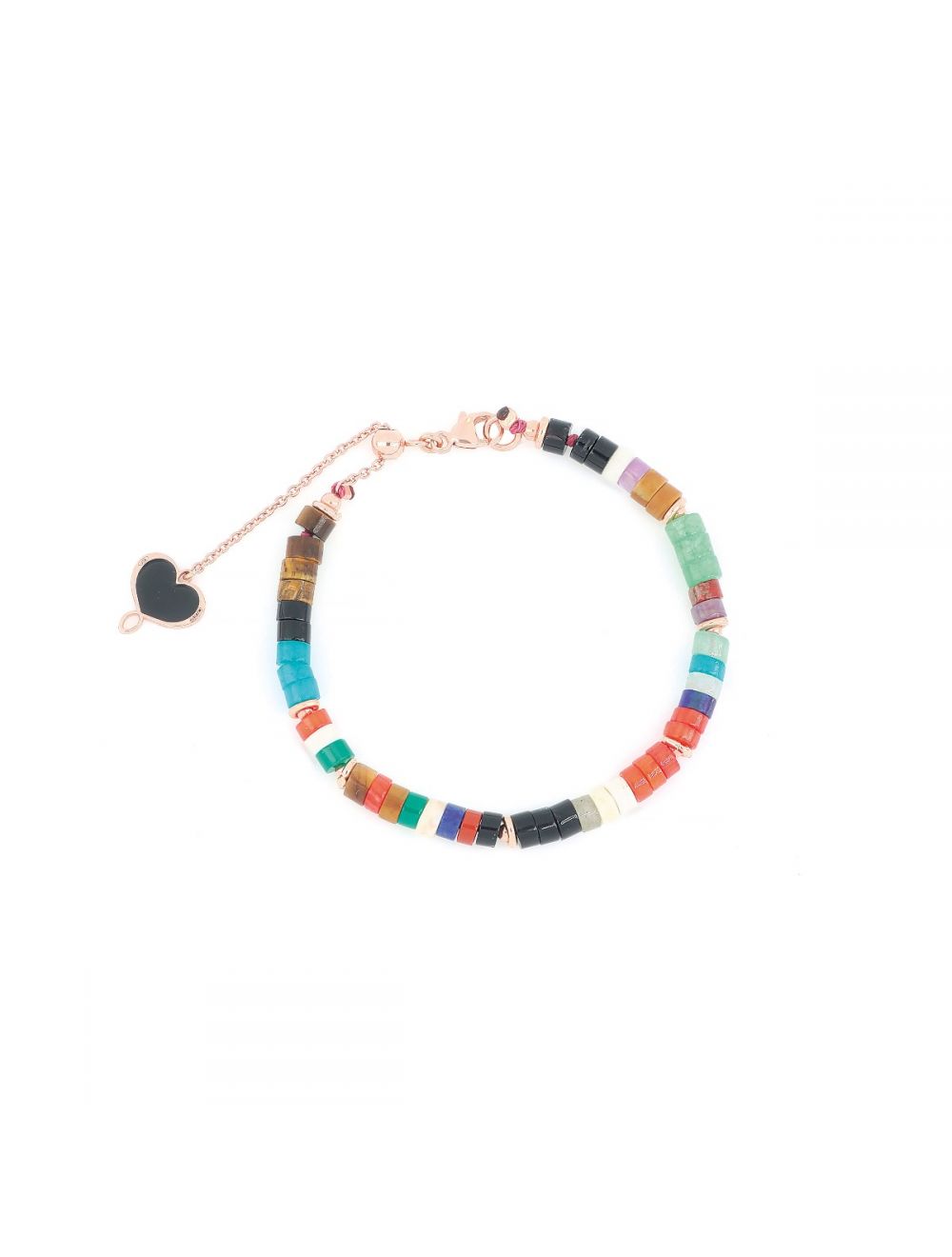 AMERIKANISCHES MEHRFARBIGES STEINARMBAND - BPUSHINB
