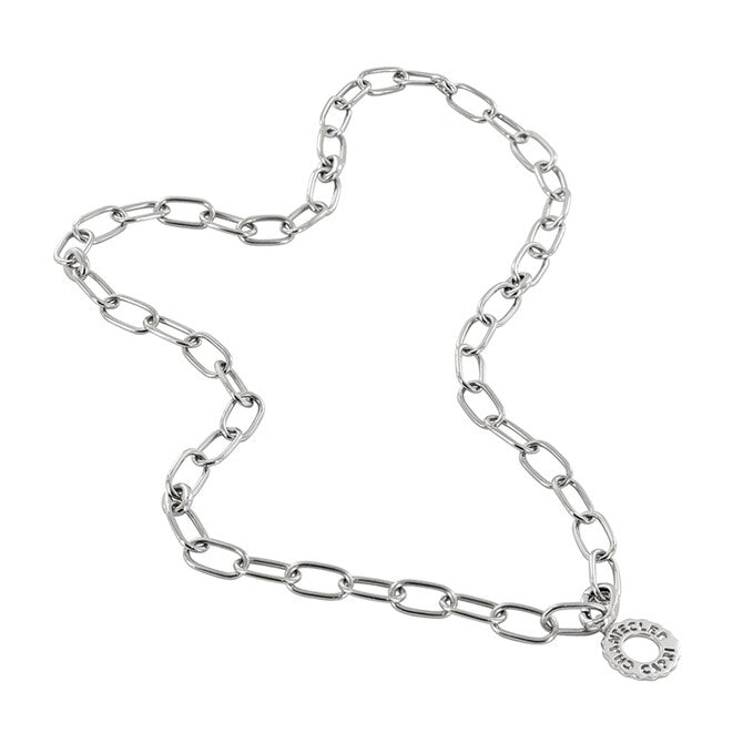 Silberkette mit ovalen Gliedern - 31210