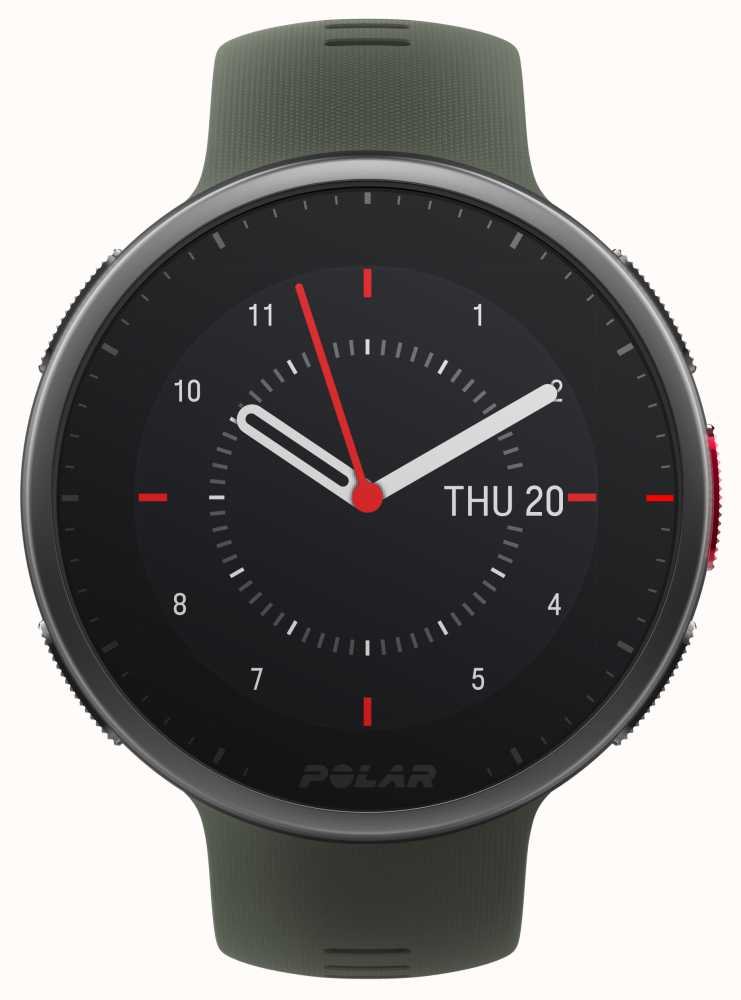 Polar Vantage V2, Nero e Verde - 90083653