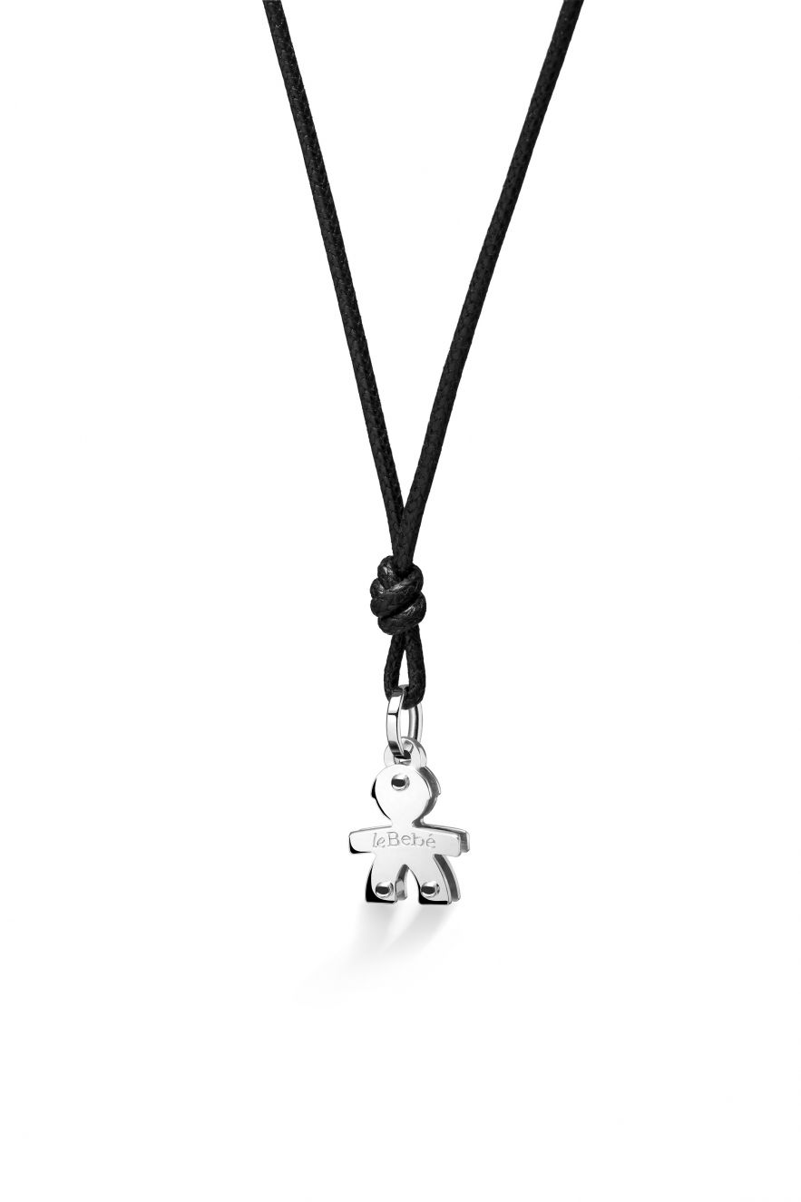 LE BEBè MINI BABY-ANHÄNGER 9KT WEISSGOLD - LBB045-N
