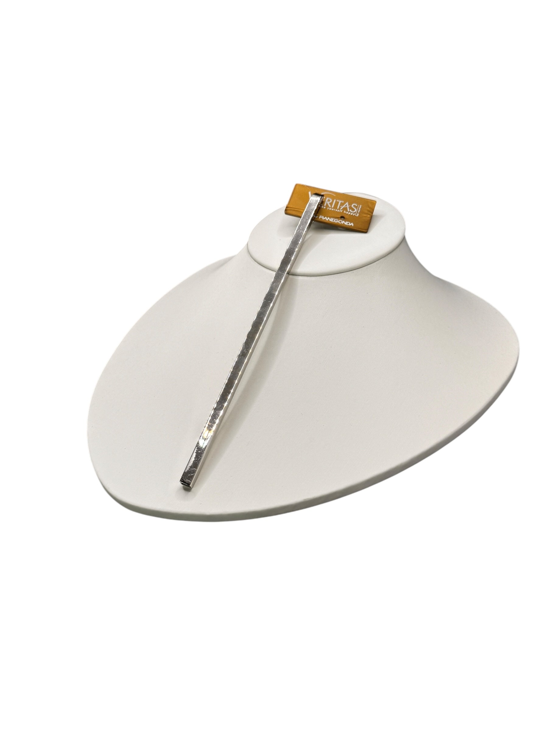 Einzelner Ohrring Pianegonda aus Silber mit Stab, Veritas-Kollektion – OA010234
