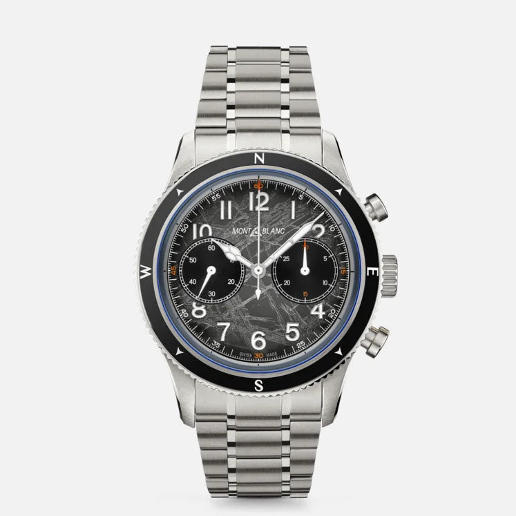 MONTBLANC 1858 AUTOMATISCHER CHRONOGRAPH 0 OXYGEN THE 8000, 42 mm – 130983