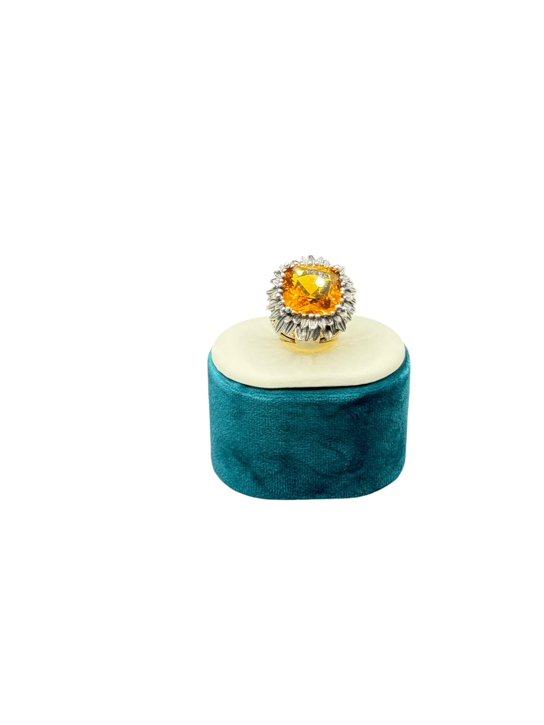 Labriola Silberring mit gelbem Citrinquarz – 2221
