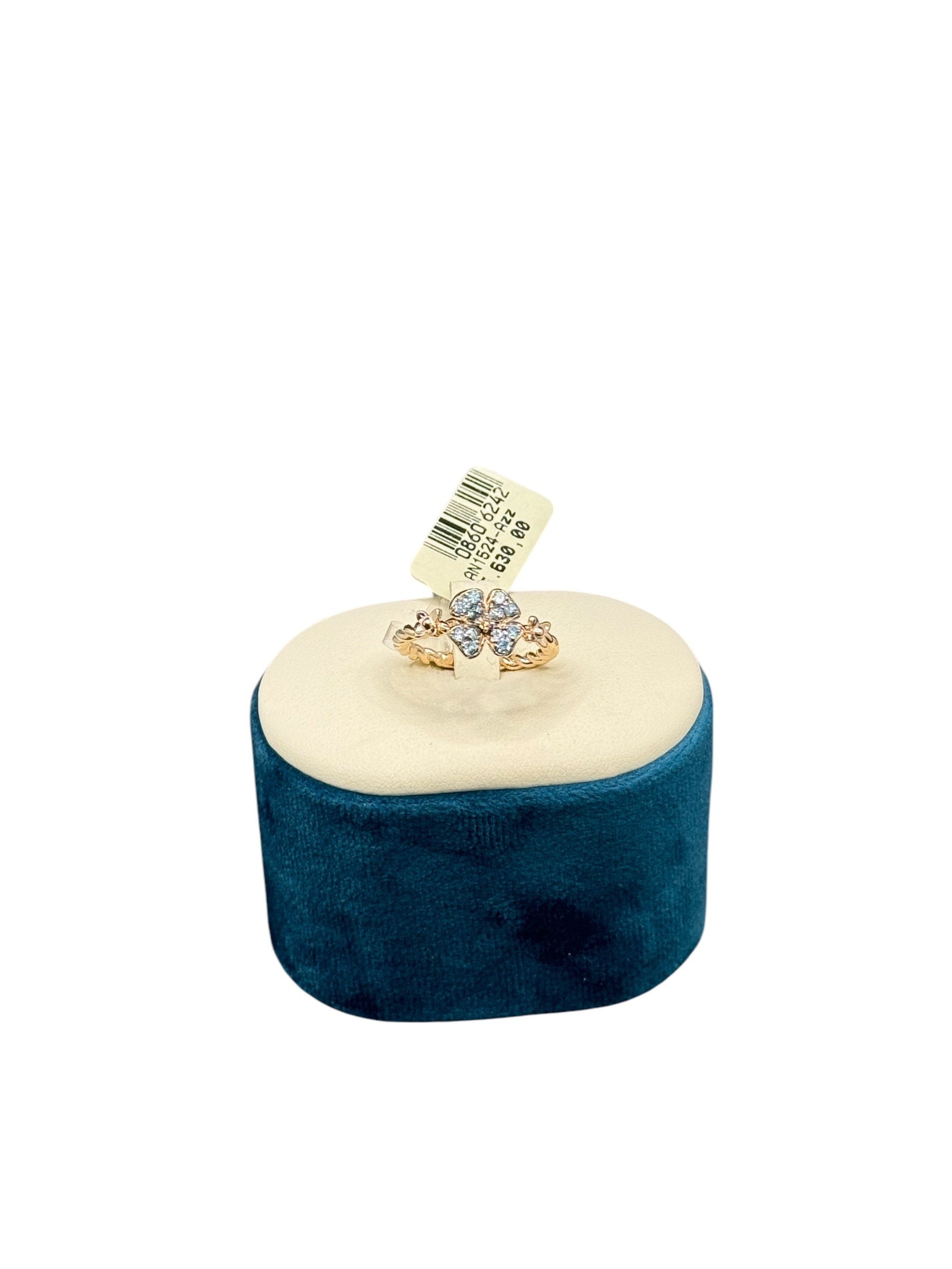 Mittelalterlicher Ring BLAU - AN1524-Azz