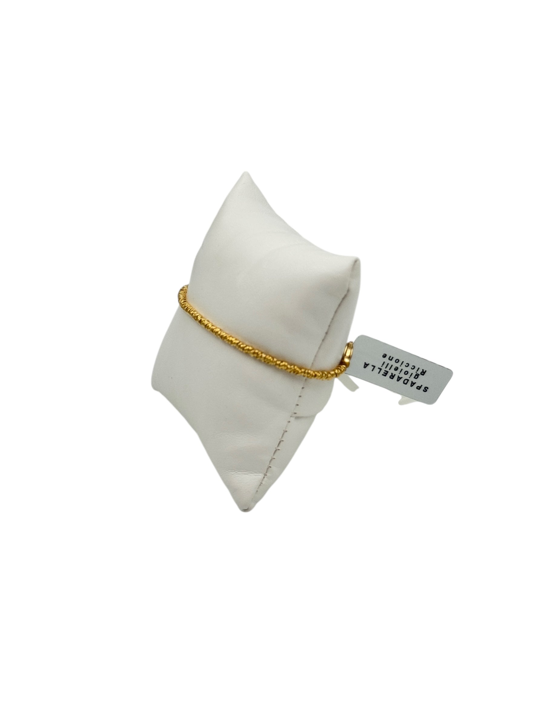 Bracciale Spadarella in argento rosato, unisex, con anellini - SPBR268-rosato