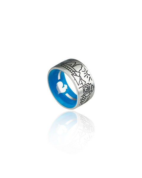 Anello Logo in argento - 39132