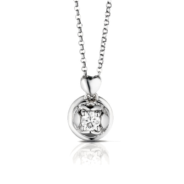 Le Bebè LeBebé Lovebirds Pendelleuchte in Weißgold – LBB233